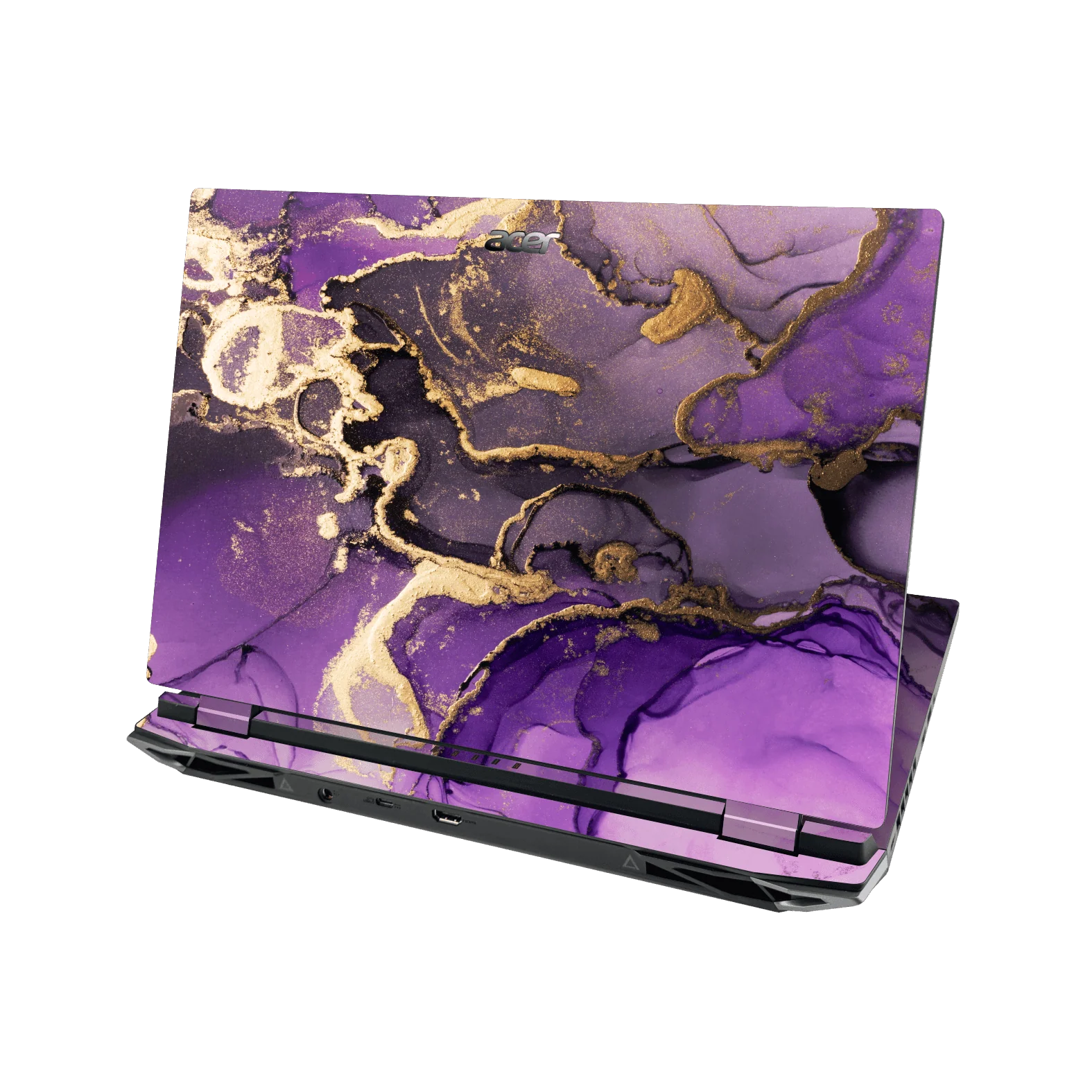 Acer NITRO 5 (17" | AN517-42) SIGNATURE AGATE GEODE Purple-Gold Skin