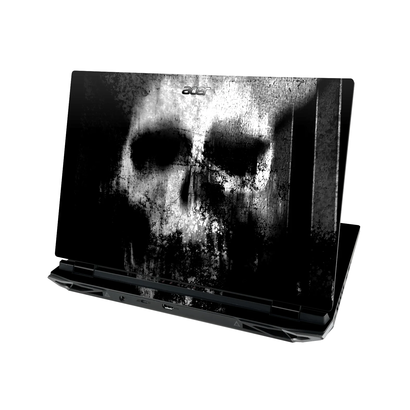 Acer NITRO 5 (17" | AN517-42) SIGNATURE Horror Black & White SKULL Skin