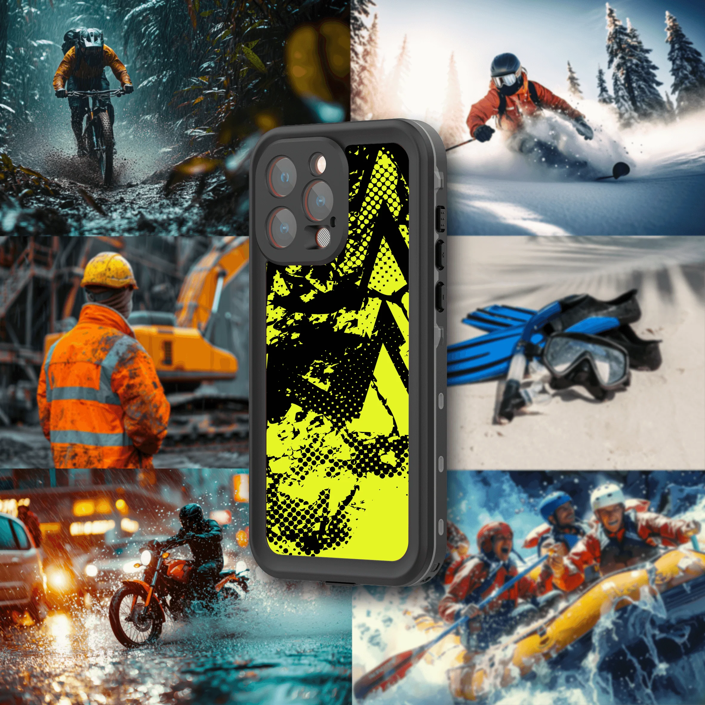 Custom IP68 Waterproof Case for iPhone 16 - Image 6