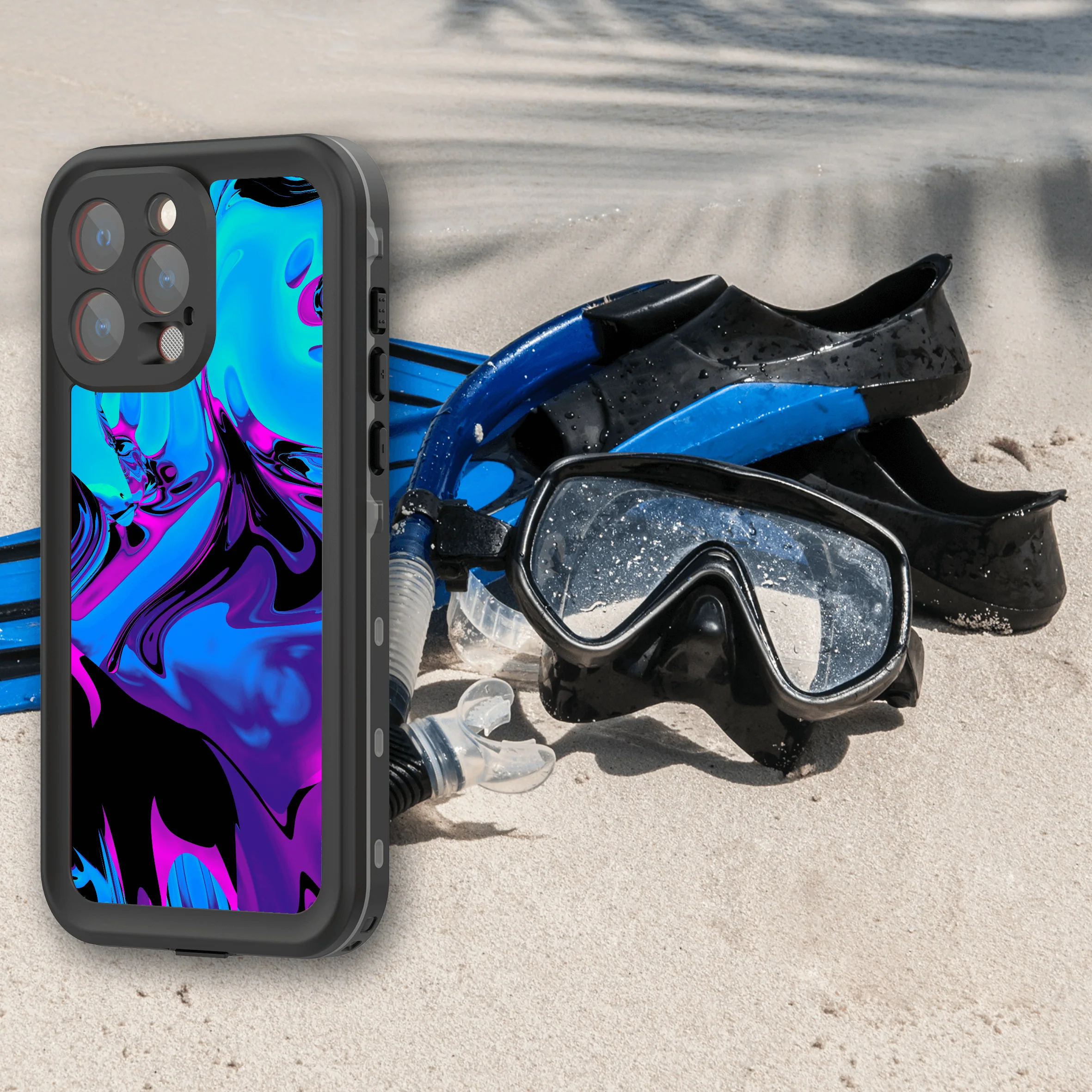 Custom IP68 Waterproof Case for iPhone 16 - Image 4
