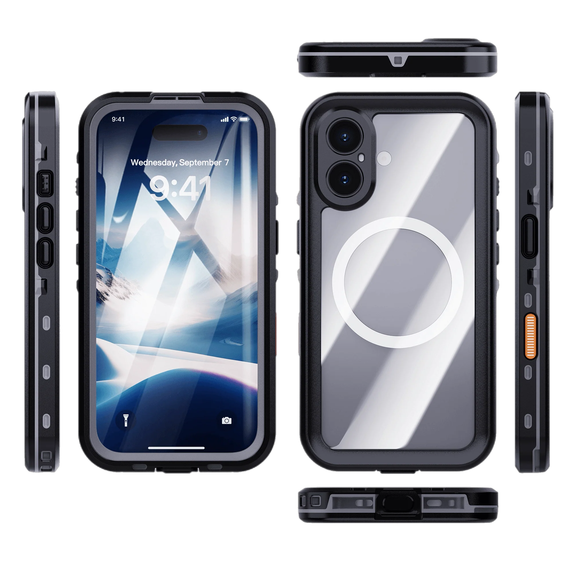 Custom IP68 Waterproof Case for iPhone 16 - Image 3