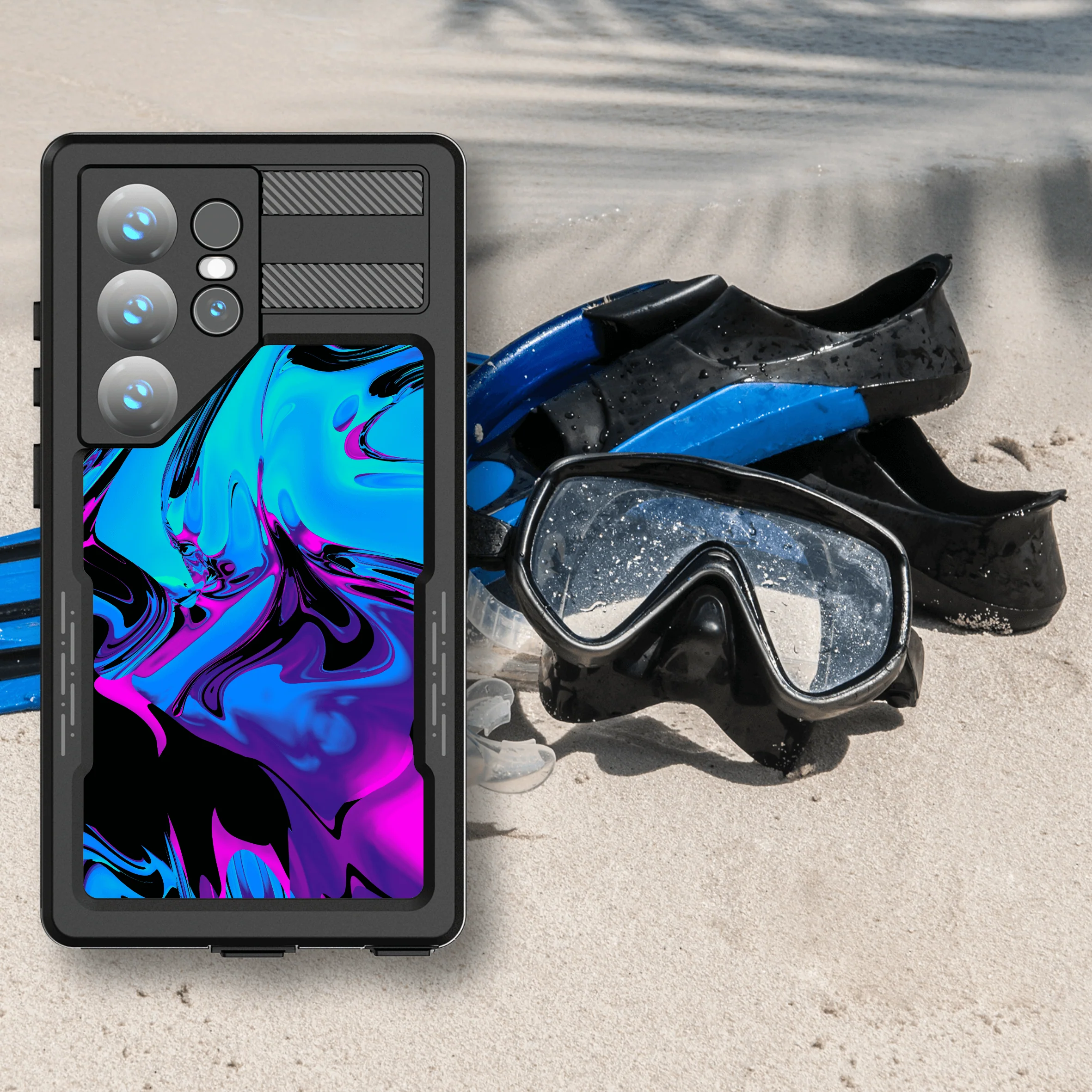 Custom IP68 Waterproof Case for Samsung Galaxy S24 ULTRA - Image 8