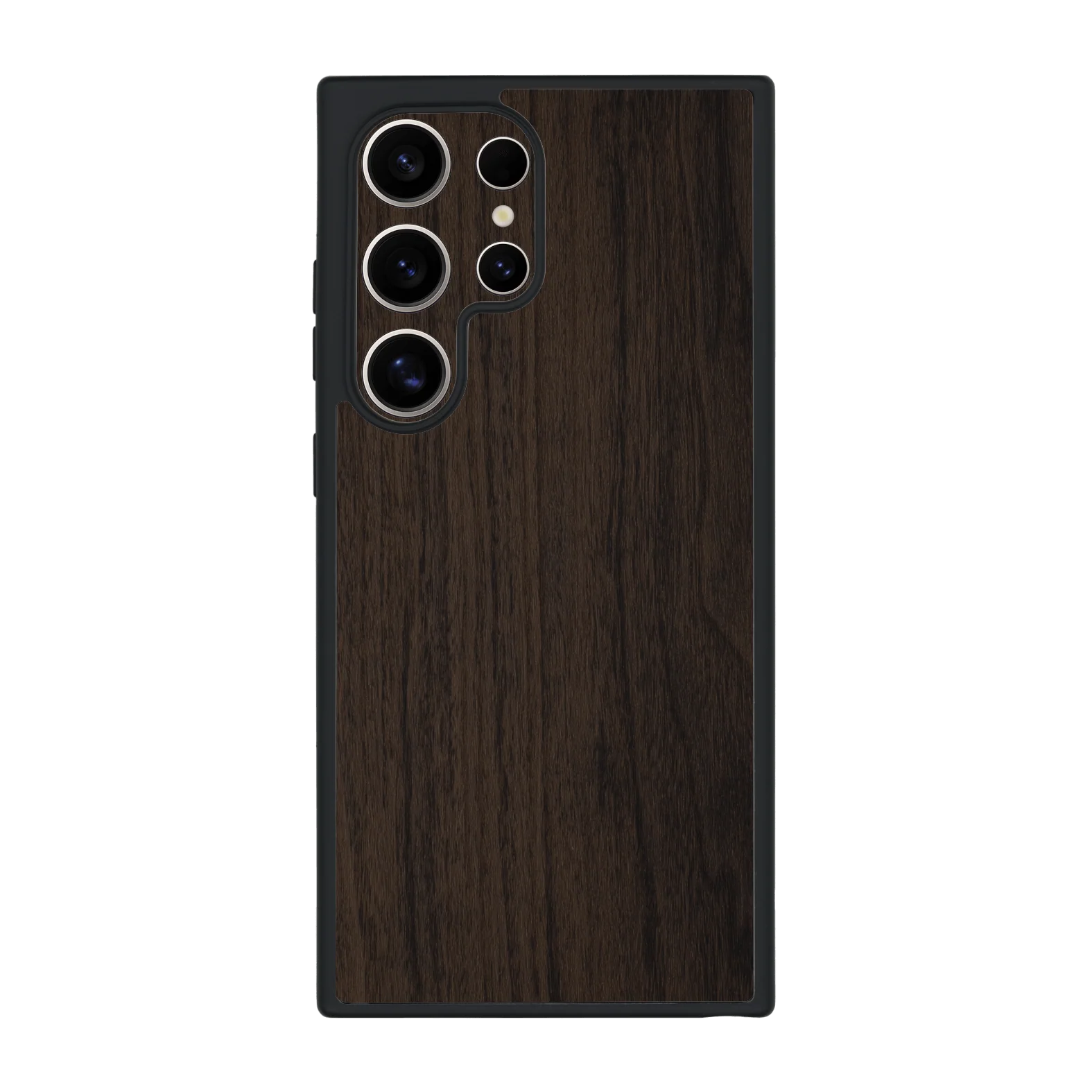 Galaxy S24 ULTRA Qcaze - LUXURIA Textured DARK WALNUT (Case + Skin Kit)