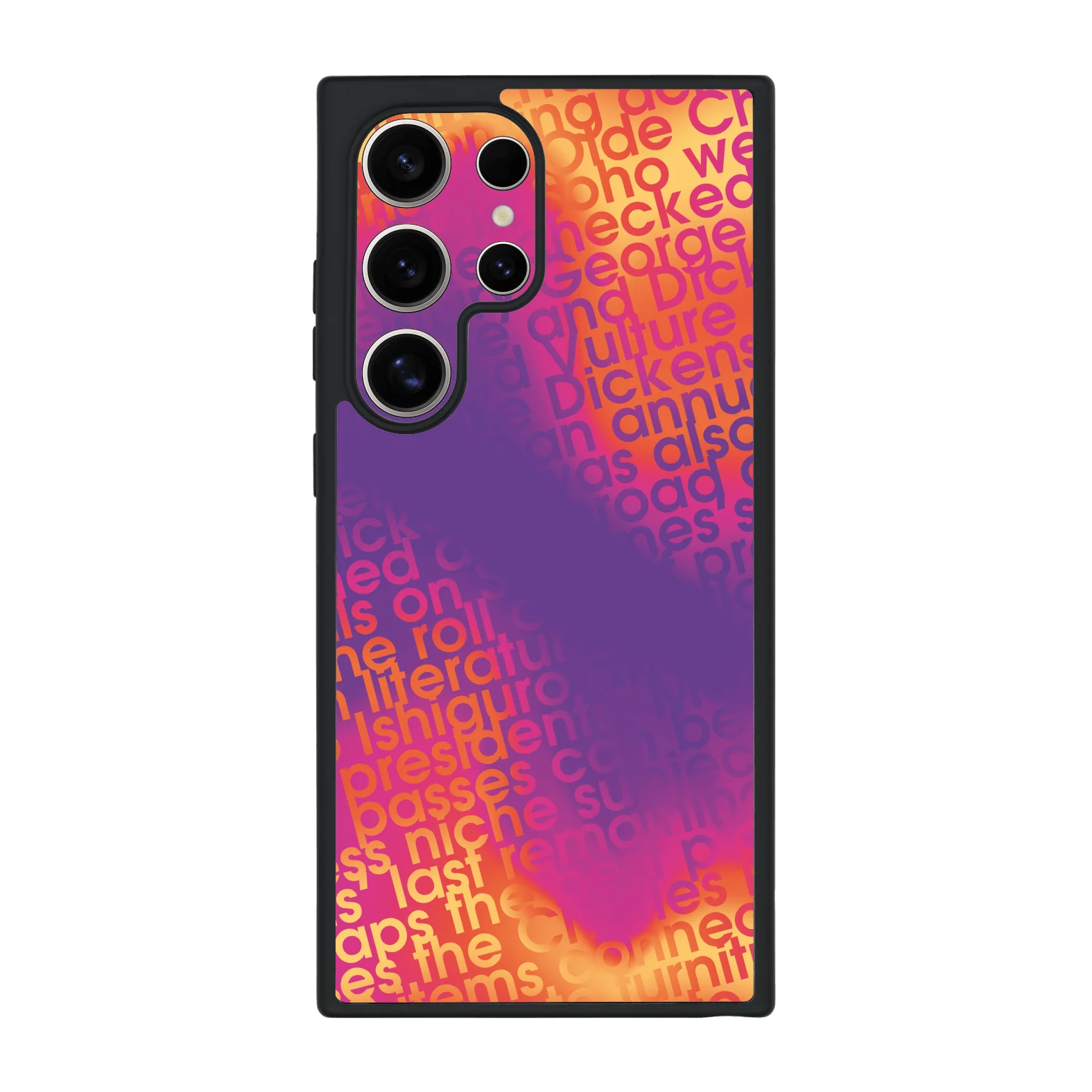 Galaxy S24 ULTRA Qcaze - SIGNATURE Inferno Swirl (Case + Skin Kit)