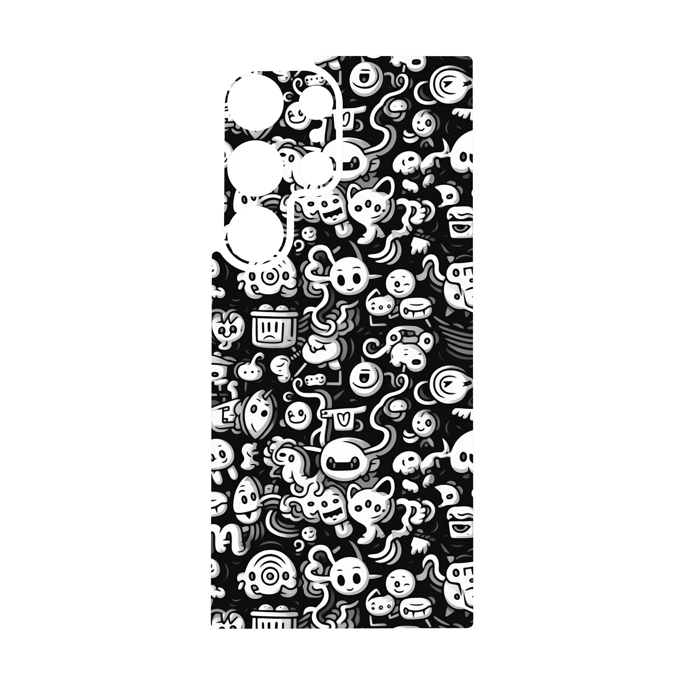 Galaxy S24 ULTRA Qcaze - SIGNATURE Pictogram Party (Case + Skin Kit) - Image 3