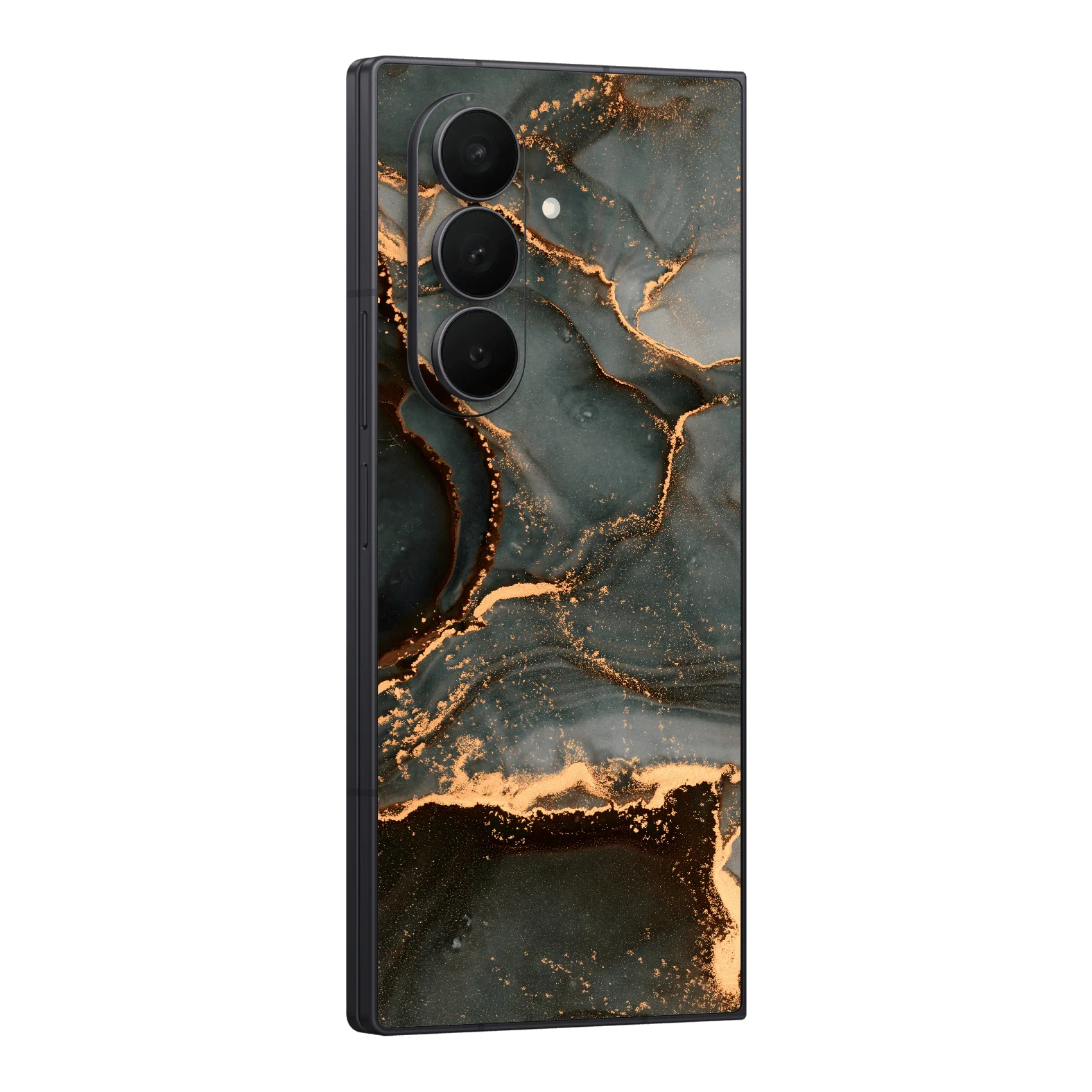Galaxy Z FOLD 7 SIGNATURE AGATE GEODE Deep Forest Skin