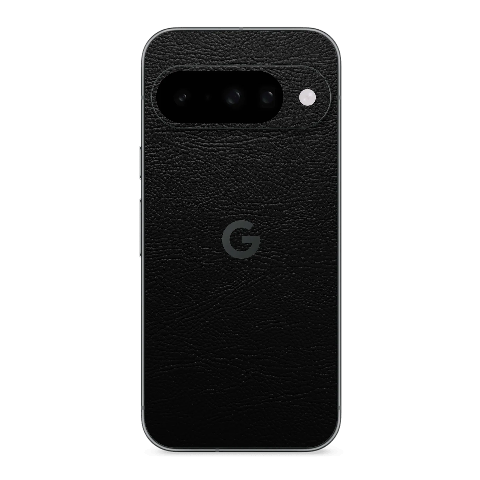 Google Pixel 10 LUXURIA RIDERS Black LEATHER Textured Skin
