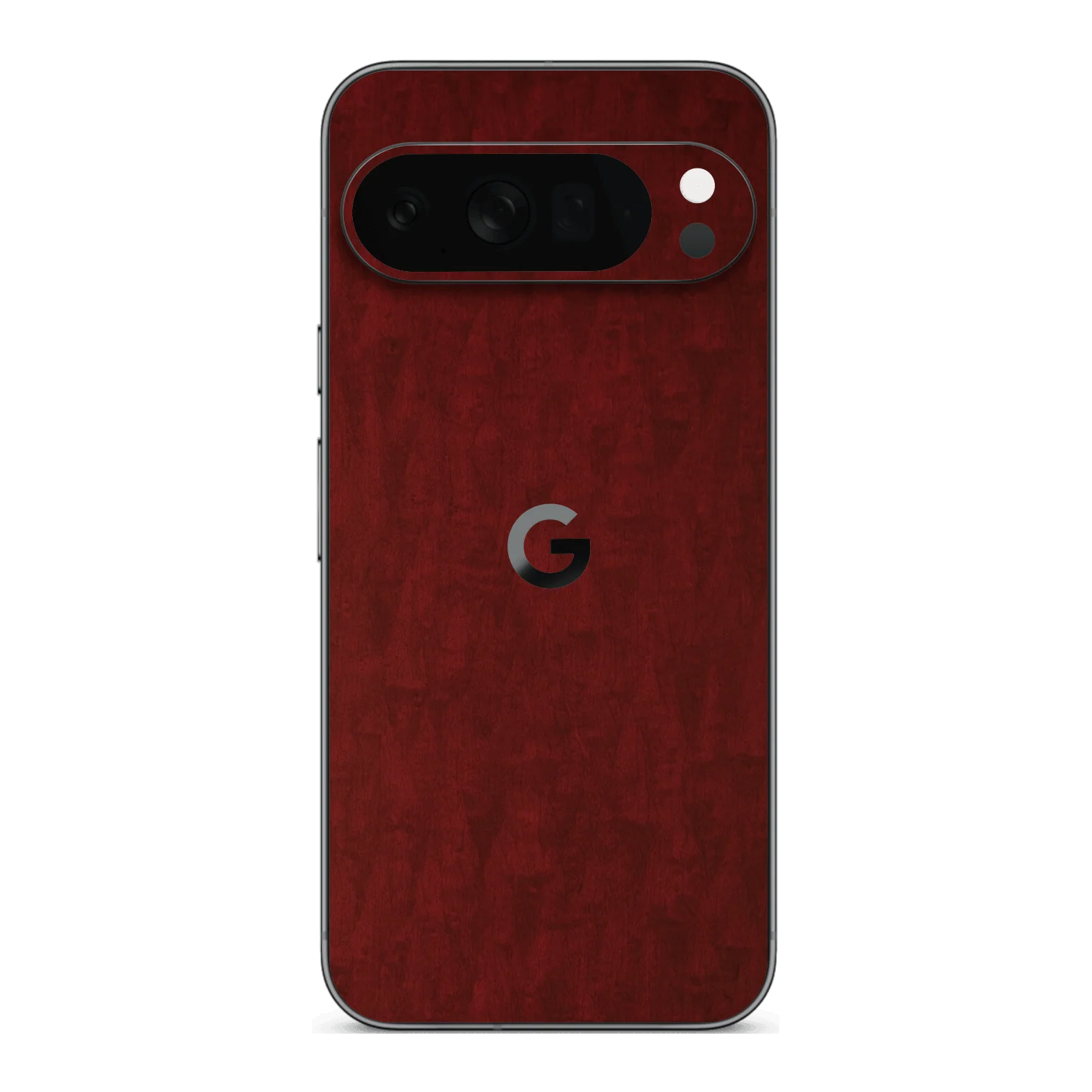 Google Pixel 10 PRO LUXURIA Scarlet Satin Wood Skin