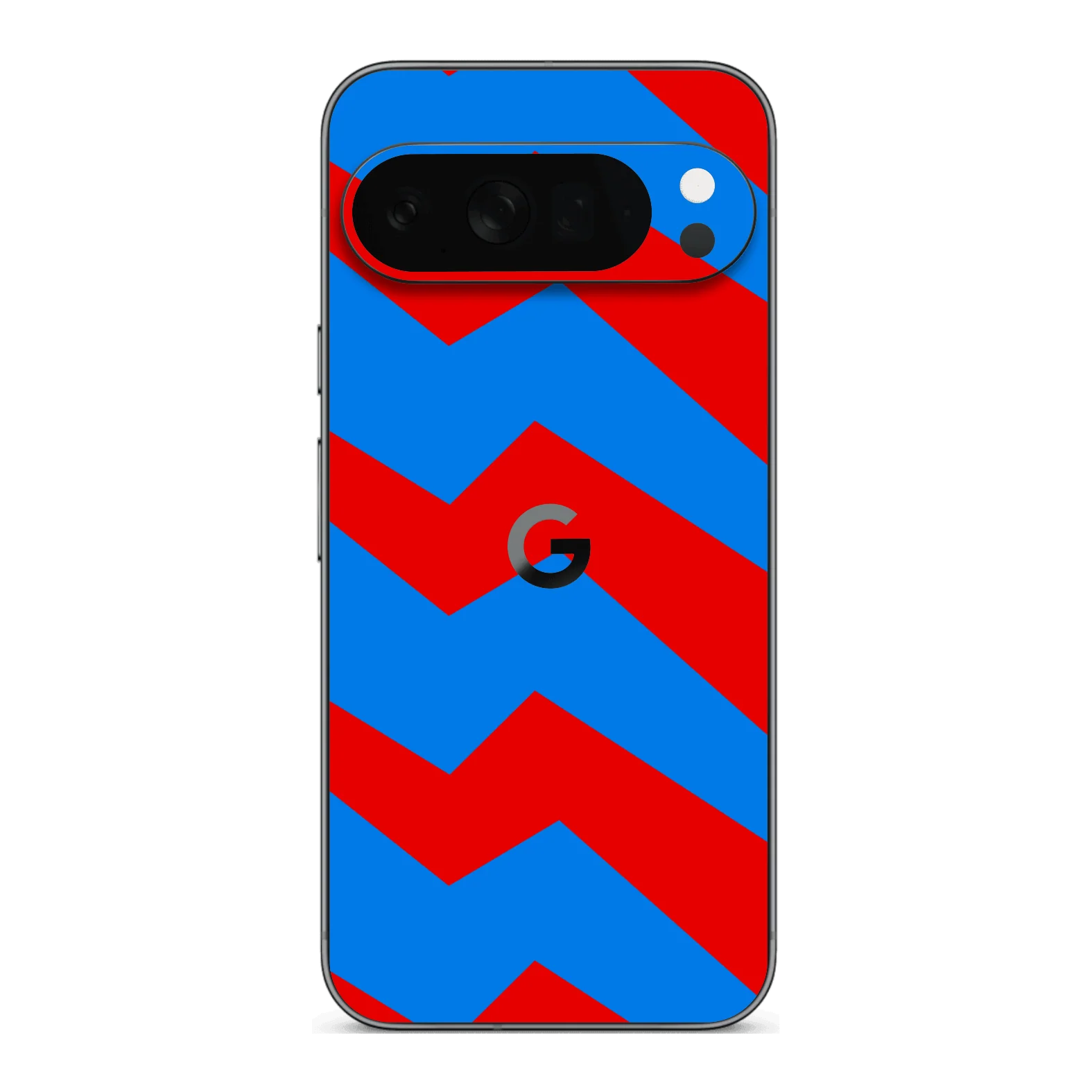 Google Pixel 10 PRO SIGNATURE ZigPop Blue-Red Skin