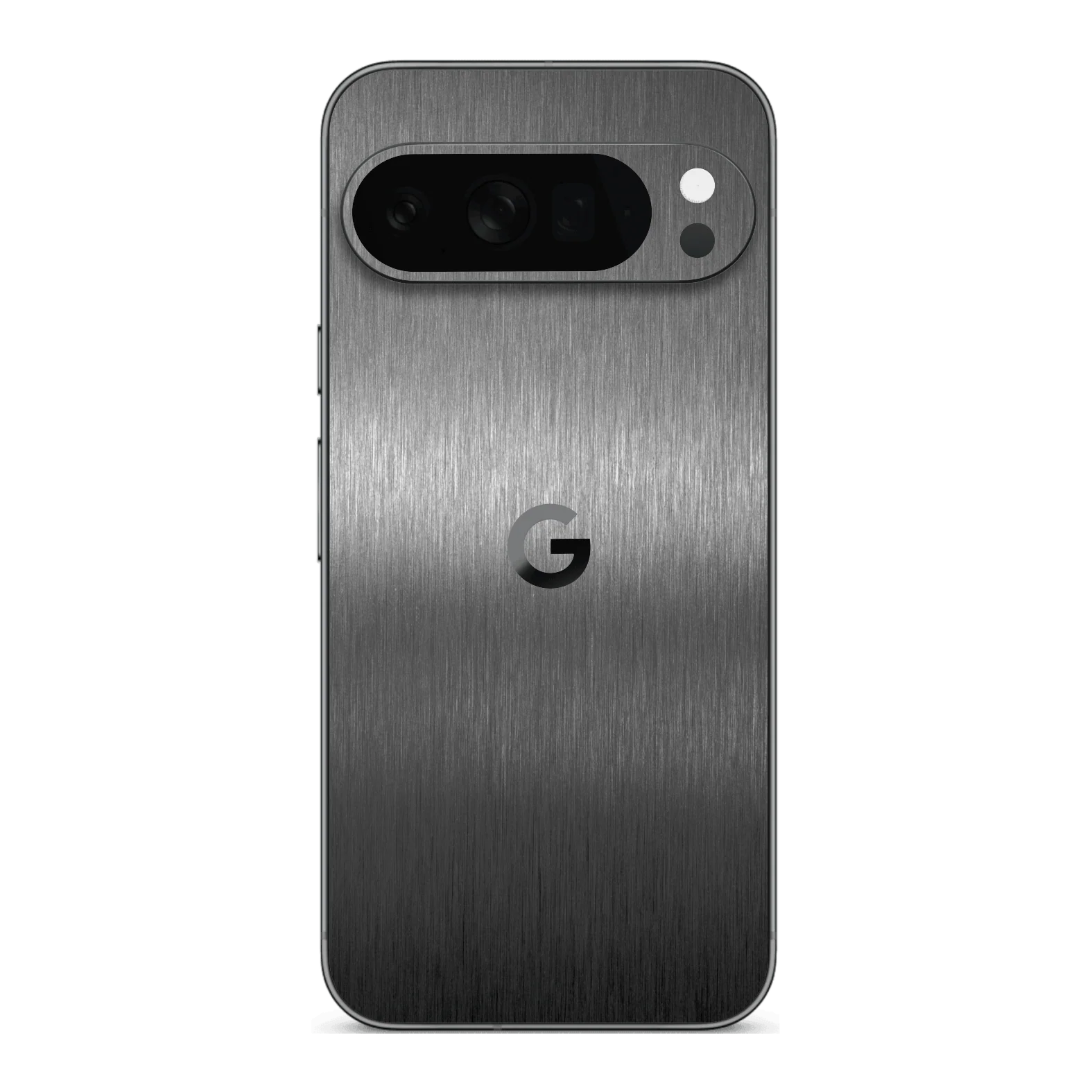 Google Pixel 10 Pro XL BRUSHED TITANIUM Metallic Skin