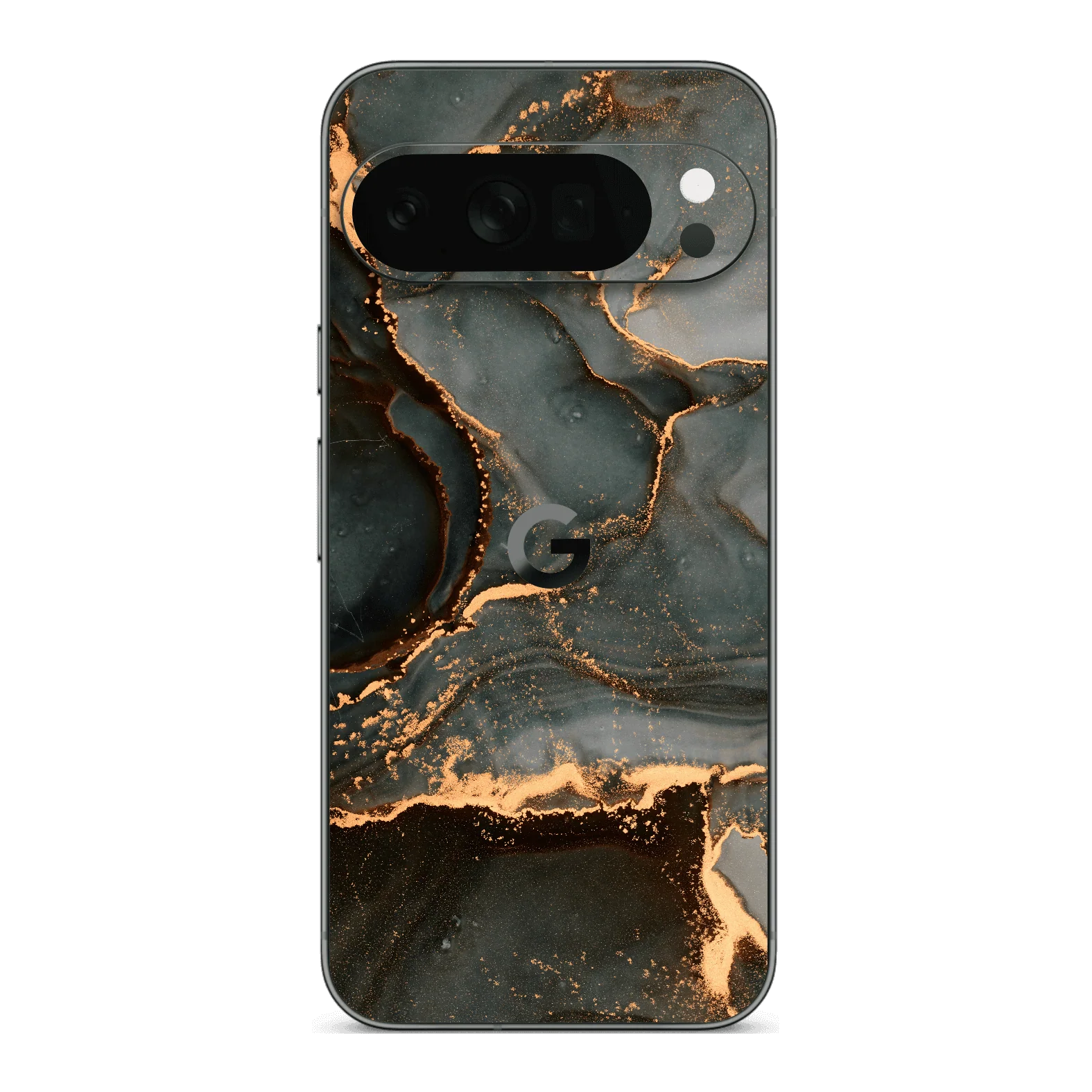 Google Pixel 10 Pro XL SIGNATURE AGATE GEODE Deep Forest Skin