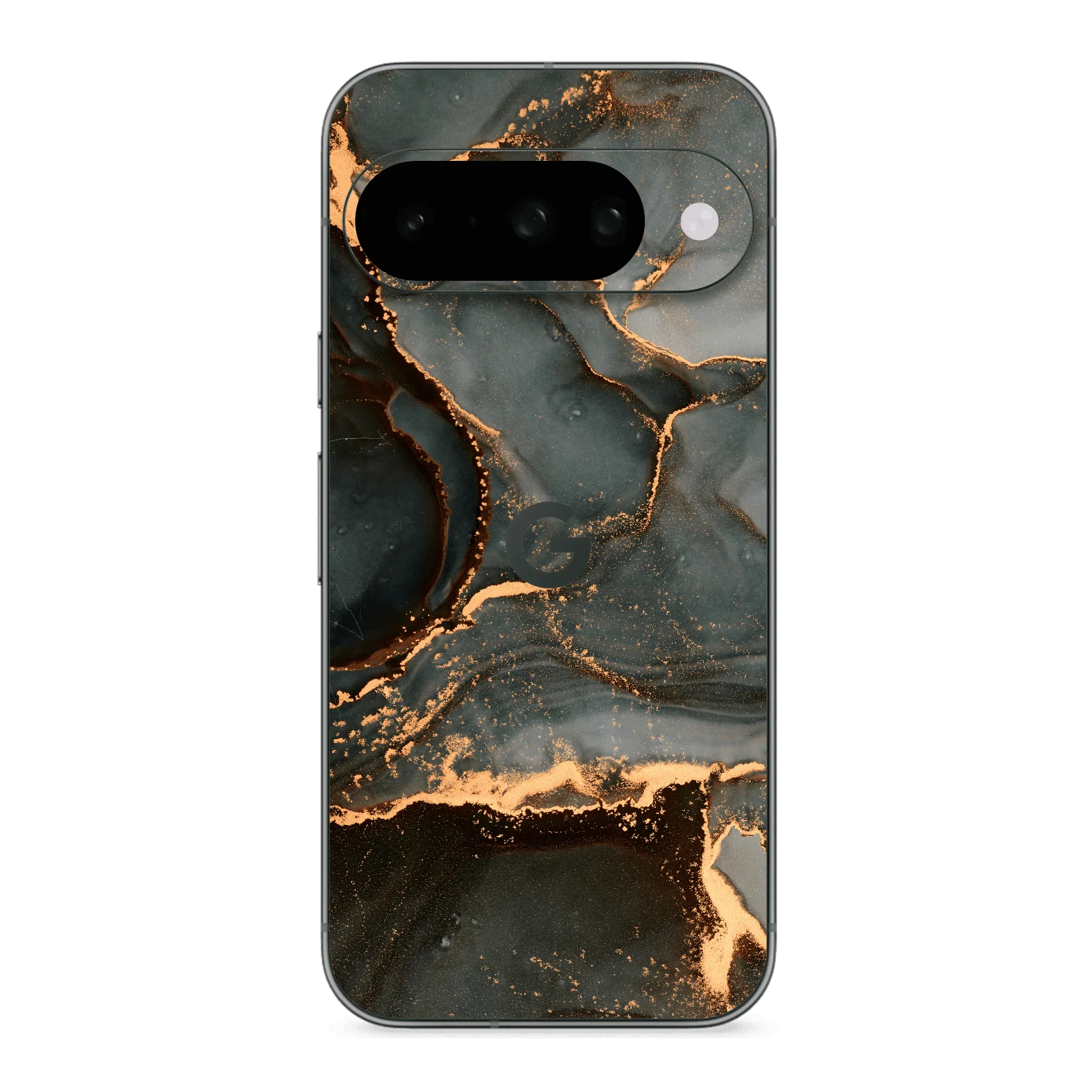 Google Pixel 10 SIGNATURE AGATE GEODE Deep Forest Skin