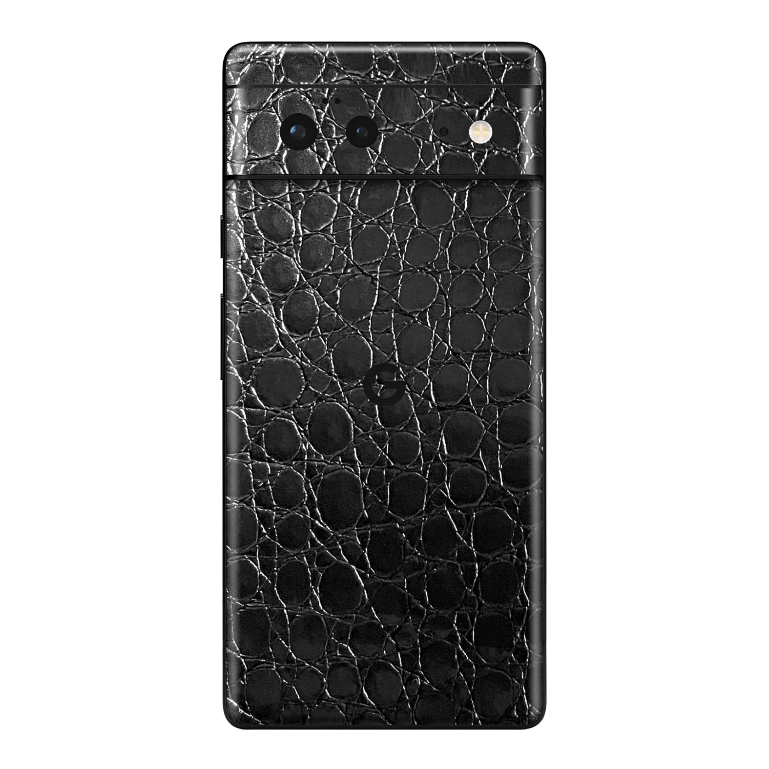 Google Pixel 6 LUXURIA BLACK ALLIGATOR Leather Skin