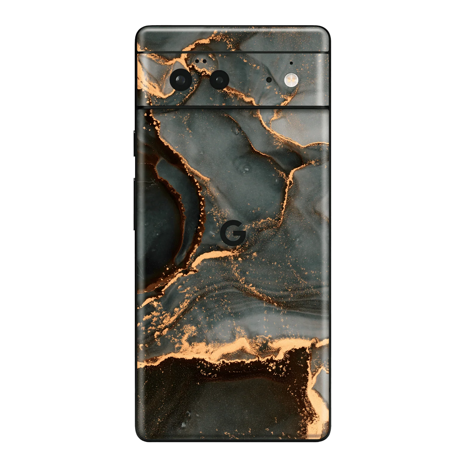 Google Pixel 6 SIGNATURE AGATE GEODE Deep Forest Skin