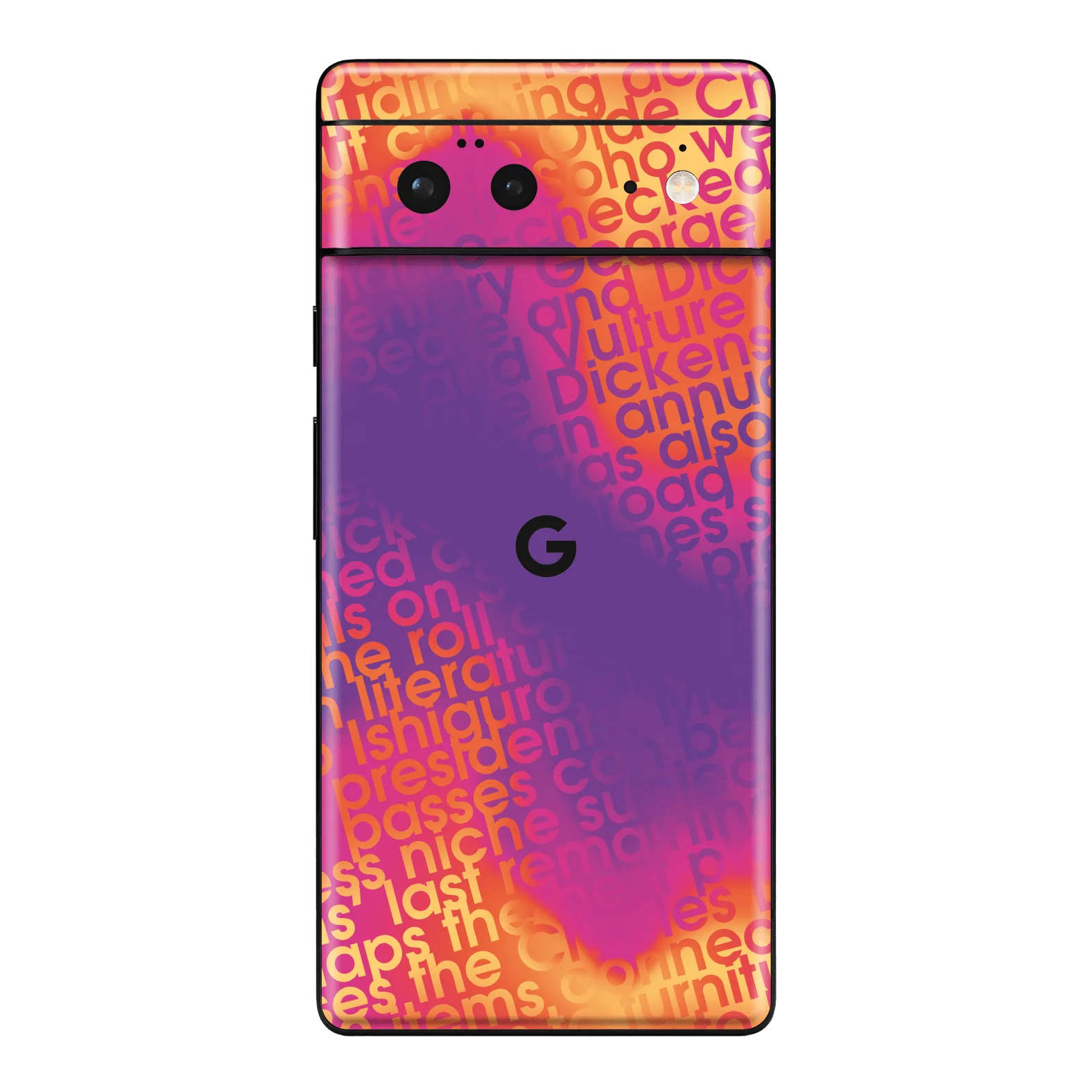 Google Pixel 6 SIGNATURE Inferno Swirl Skin
