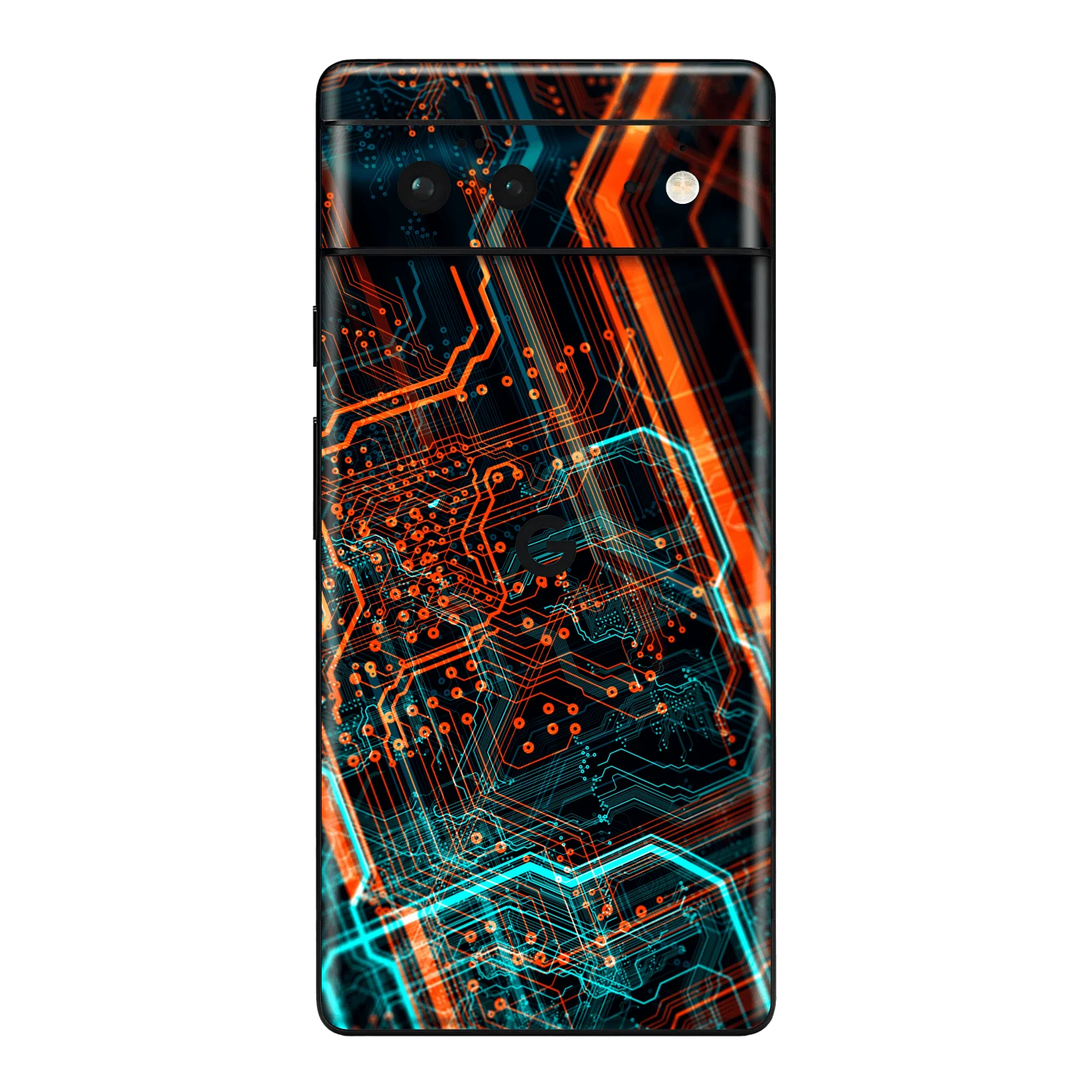 Google Pixel 6 SIGNATURE NEON PCB Board Skin
