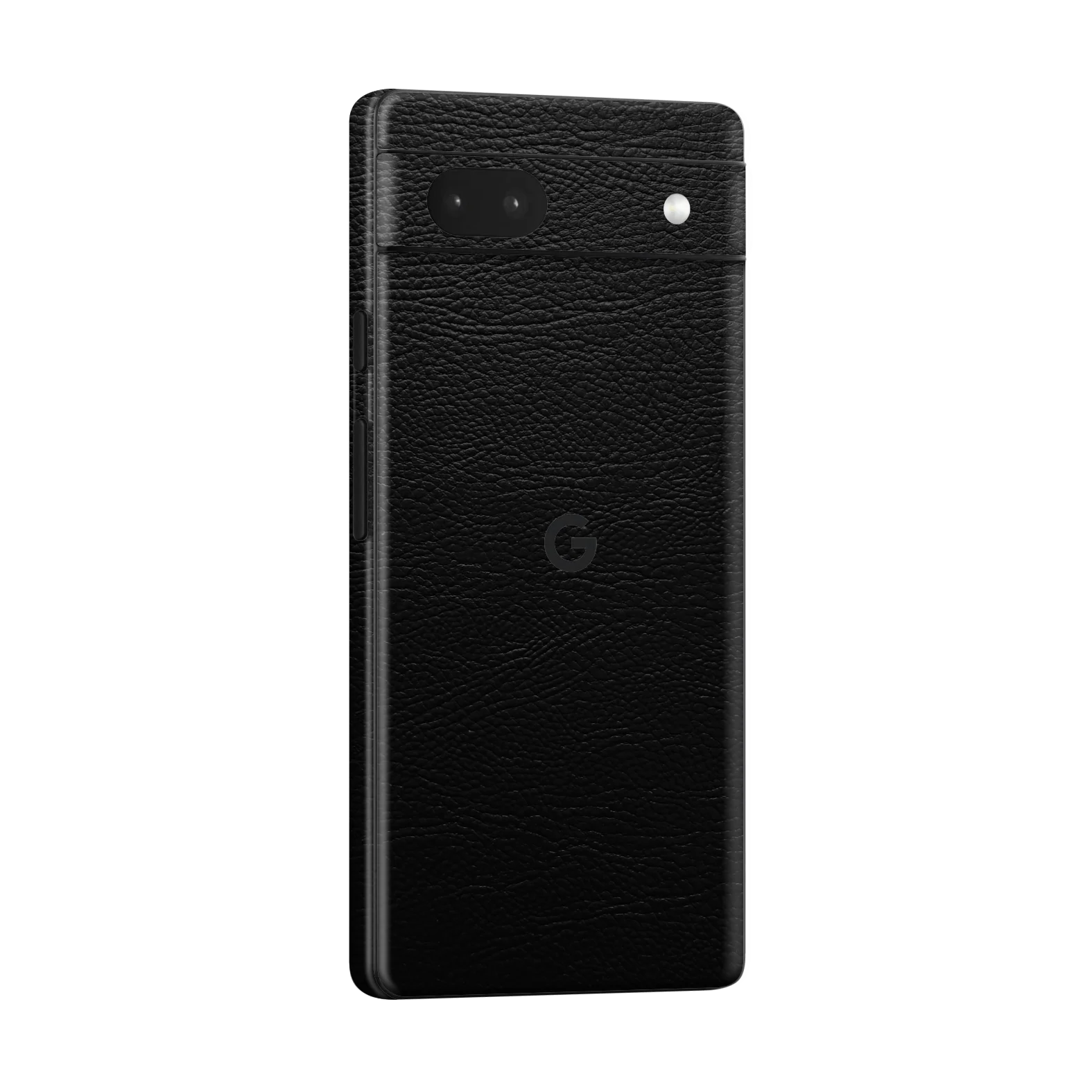 Google Pixel 6a LUXURIA RIDERS Black LEATHER Textured Skin