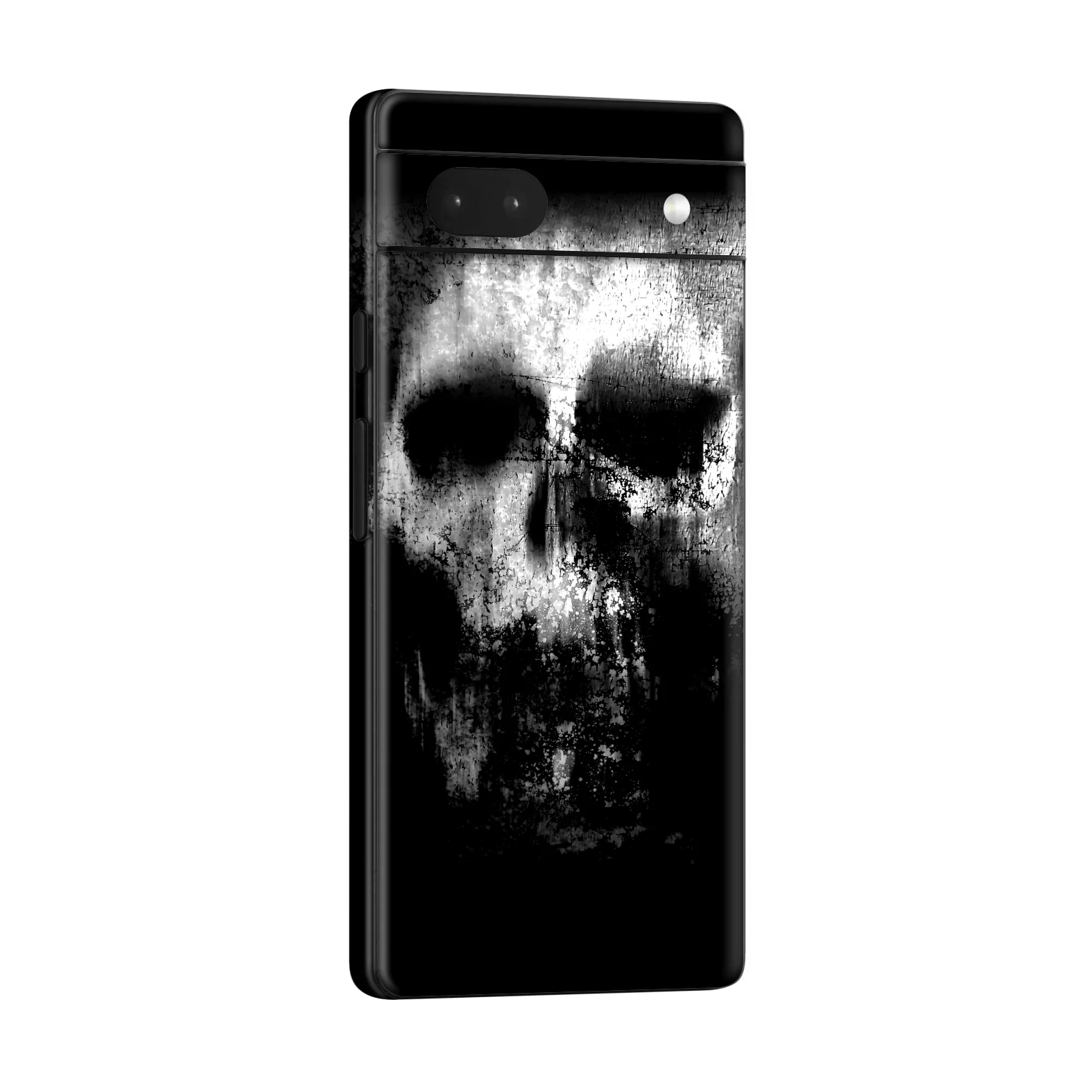 Google Pixel 6a SIGNATURE Horror Black & White SKULL Skin