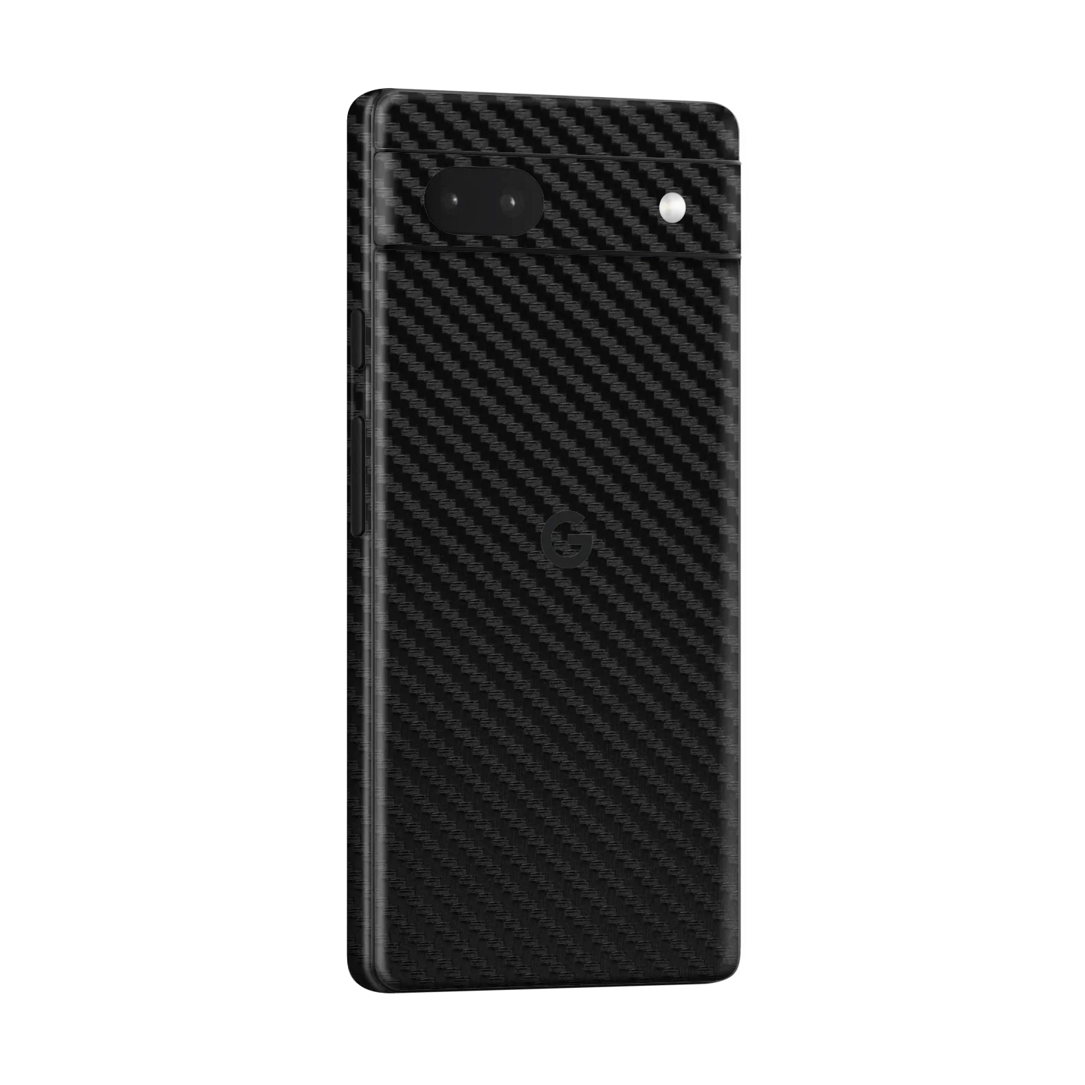 Google Pixel 6a Textured CARBON Fibre Skin - BLACK