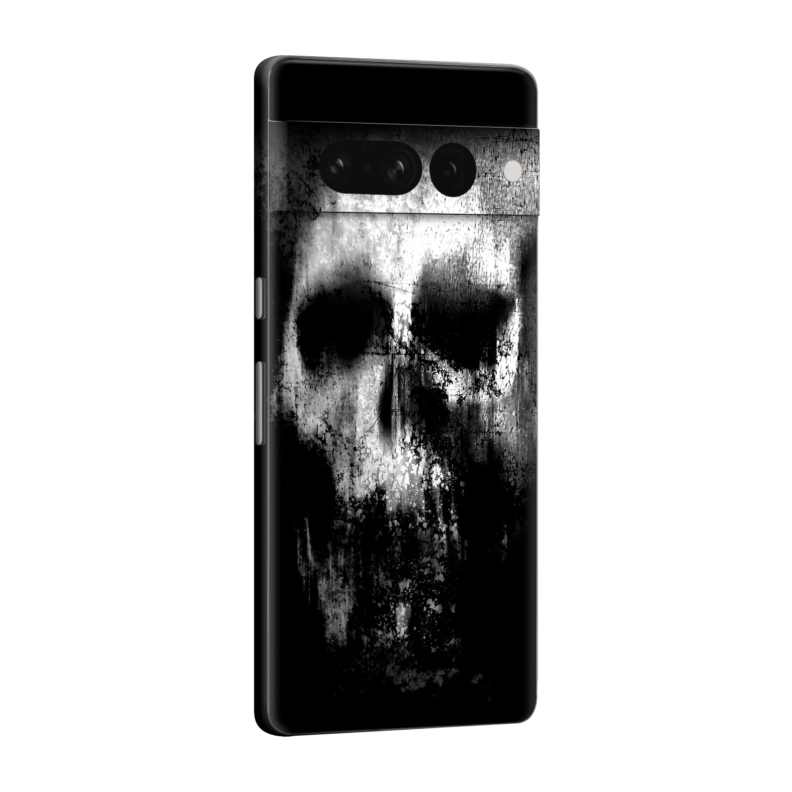 Google Pixel 7 PRO SIGNATURE Horror Black & White SKULL Skin
