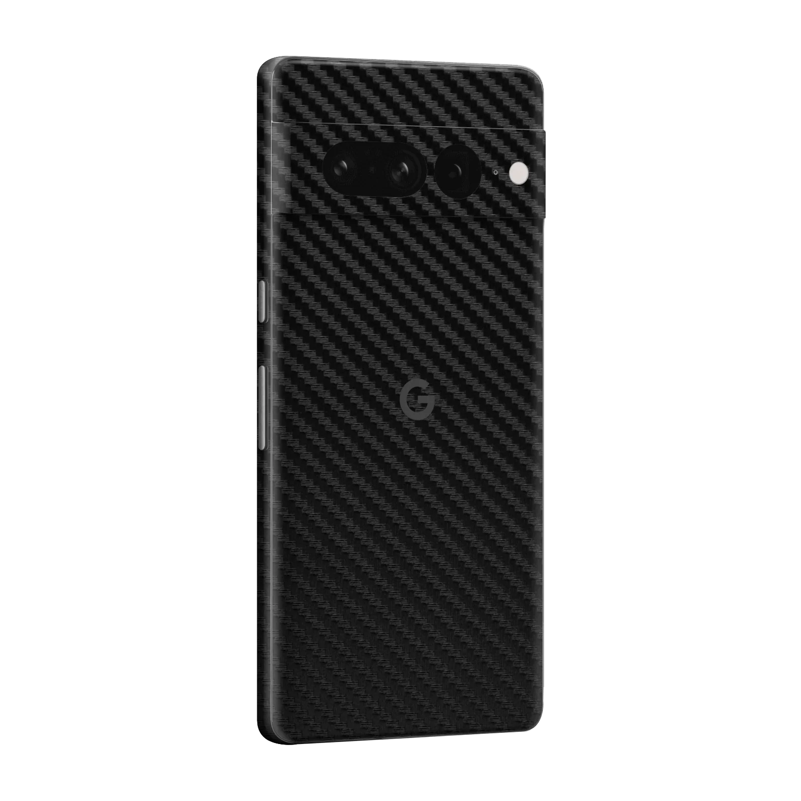 Google Pixel 7 PRO Textured CARBON Fibre Skin - BLACK