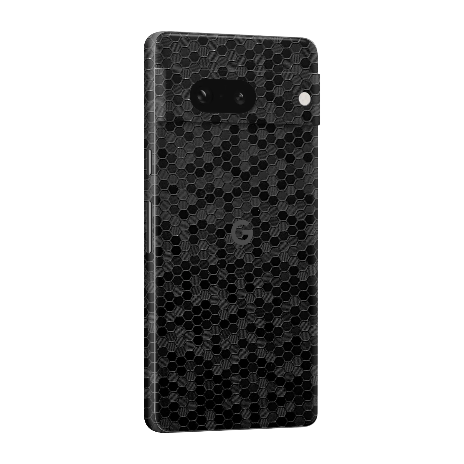 Google Pixel 7a LUXURIA BLACK HONEYCOMB 3D TEXTURED Skin