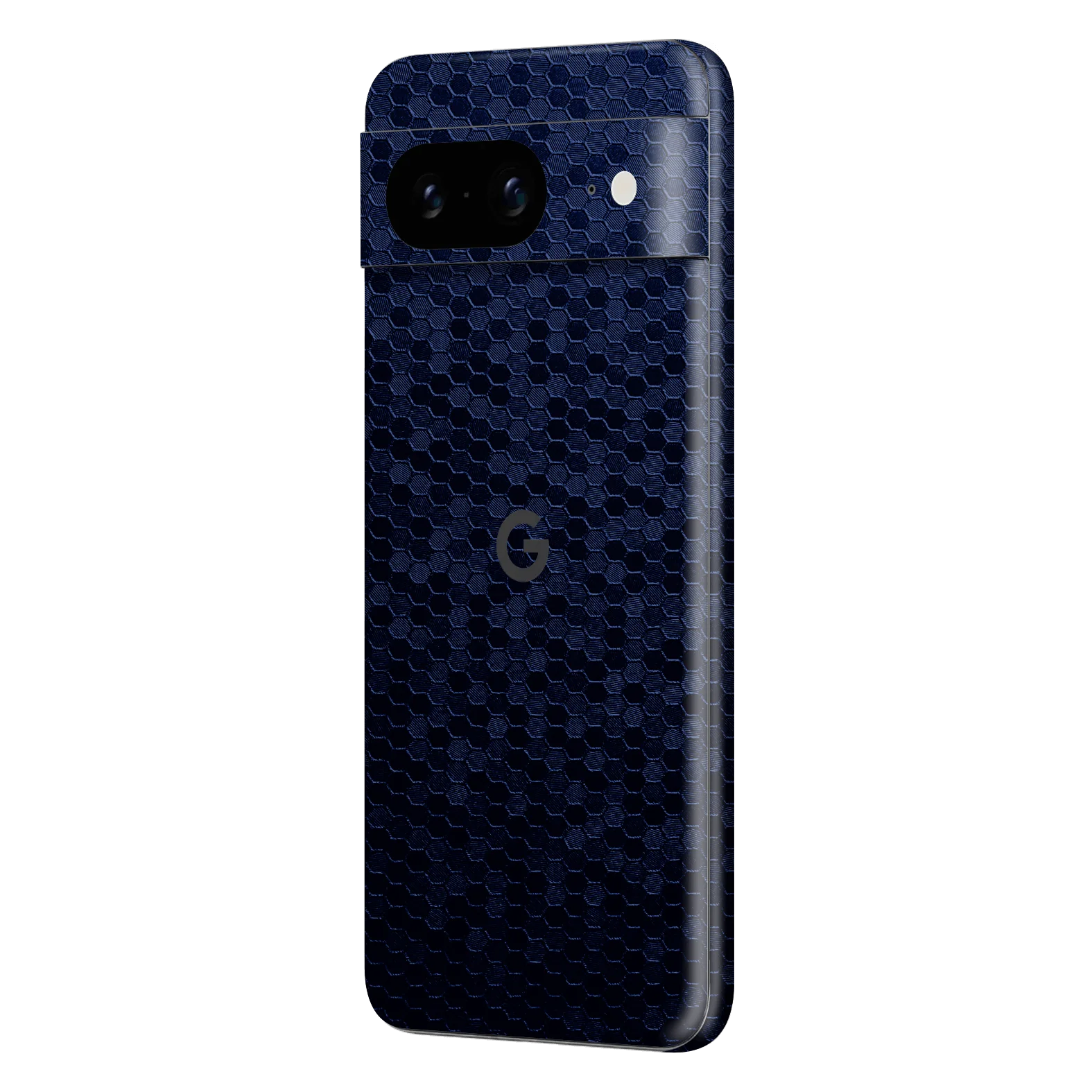 Google Pixel 8 LUXURIA 3D TEXTURED Navy Blue HONEYCOMB Skin