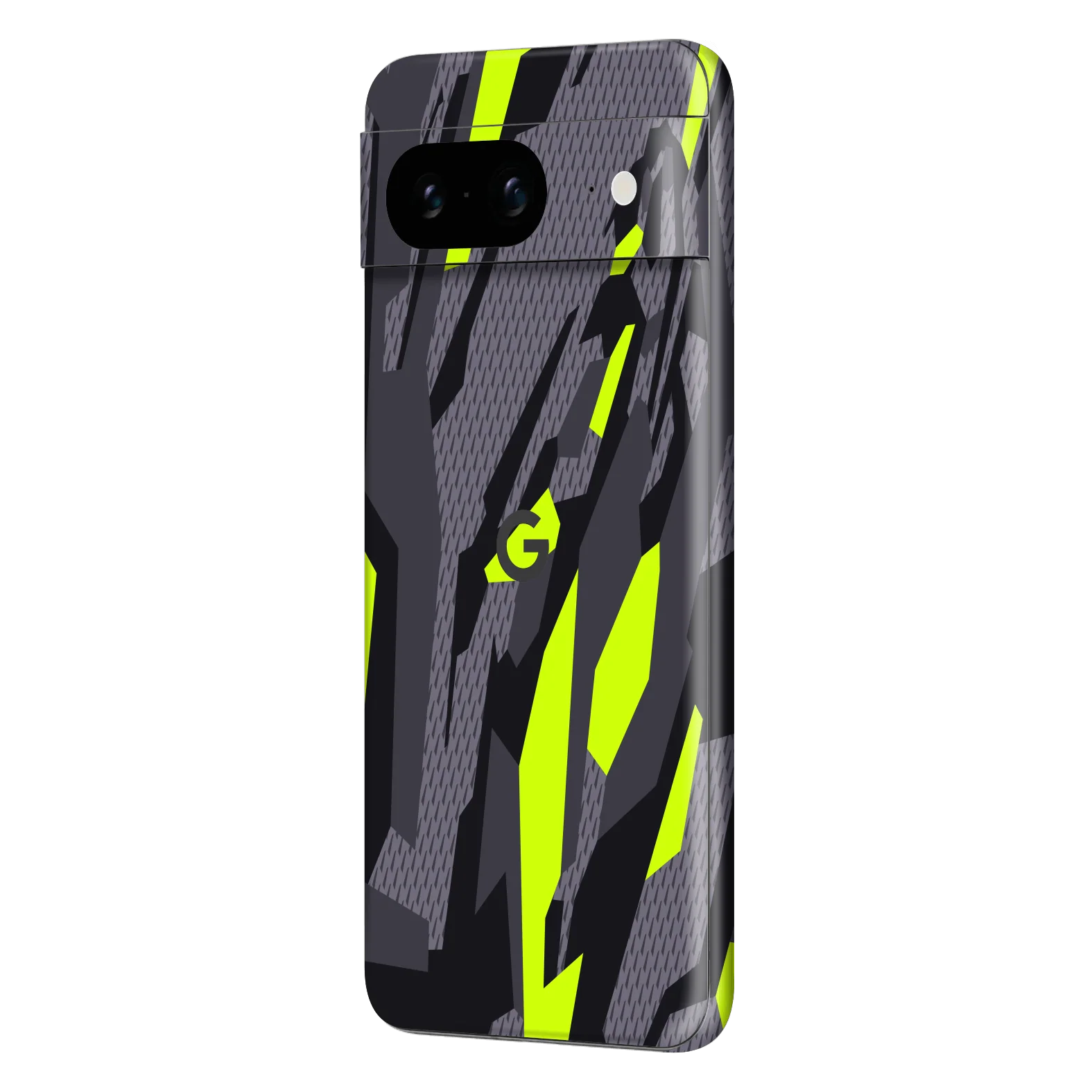 Google Pixel 8 SIGNATURE Abstract Green CAMO Skin