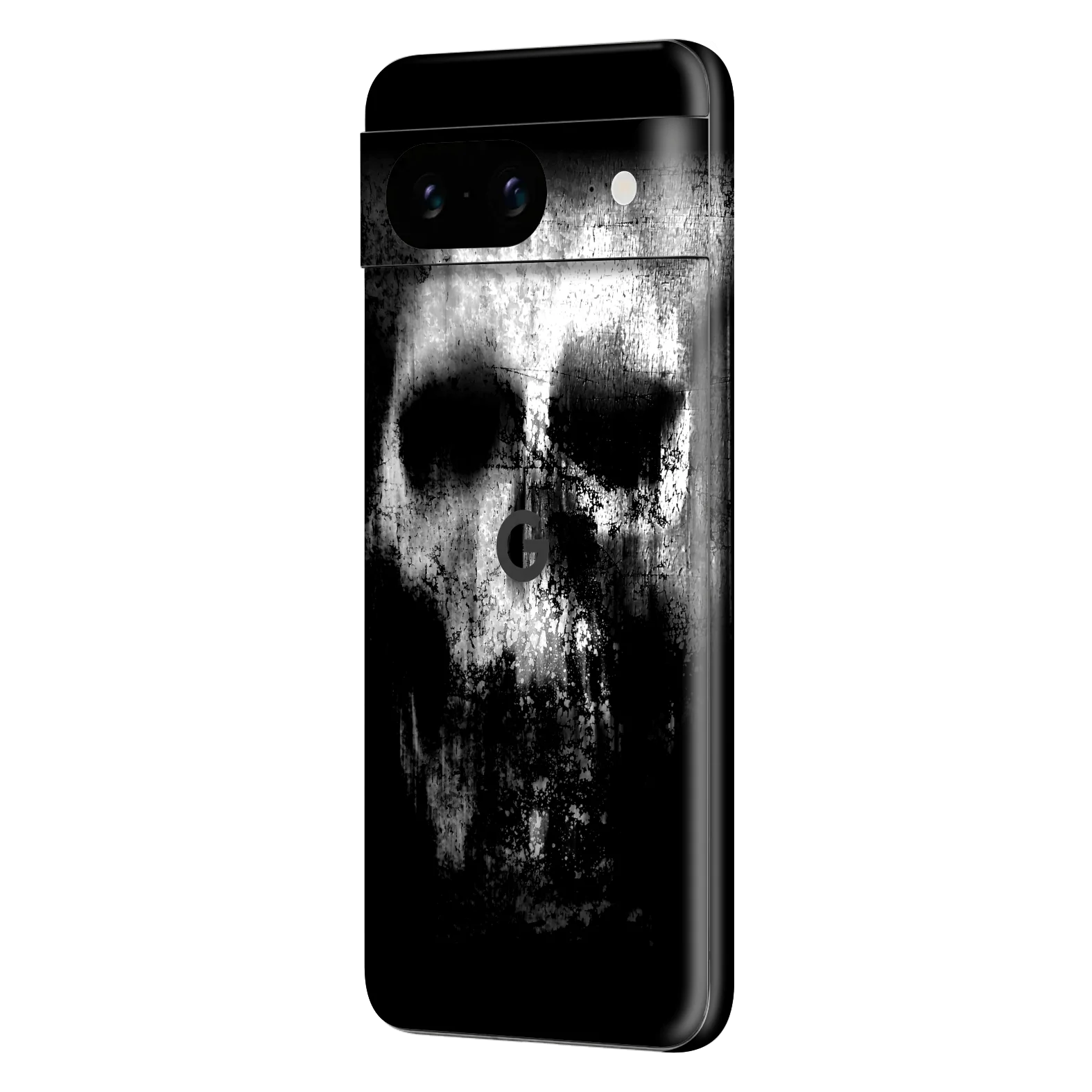 Google Pixel 8 SIGNATURE Horror Black & White SKULL Skin