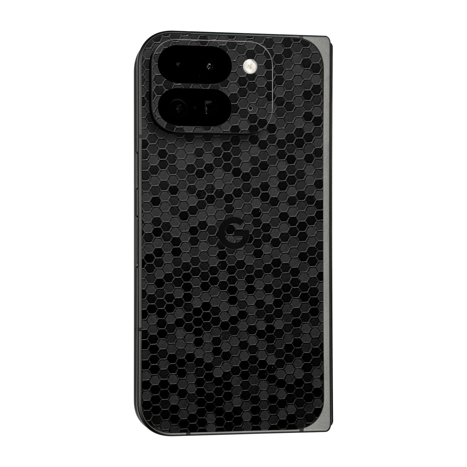 Google Pixel 9 Pro FOLD - LUXURIA BLACK HONEYCOMB 3D TEXTURED Skin