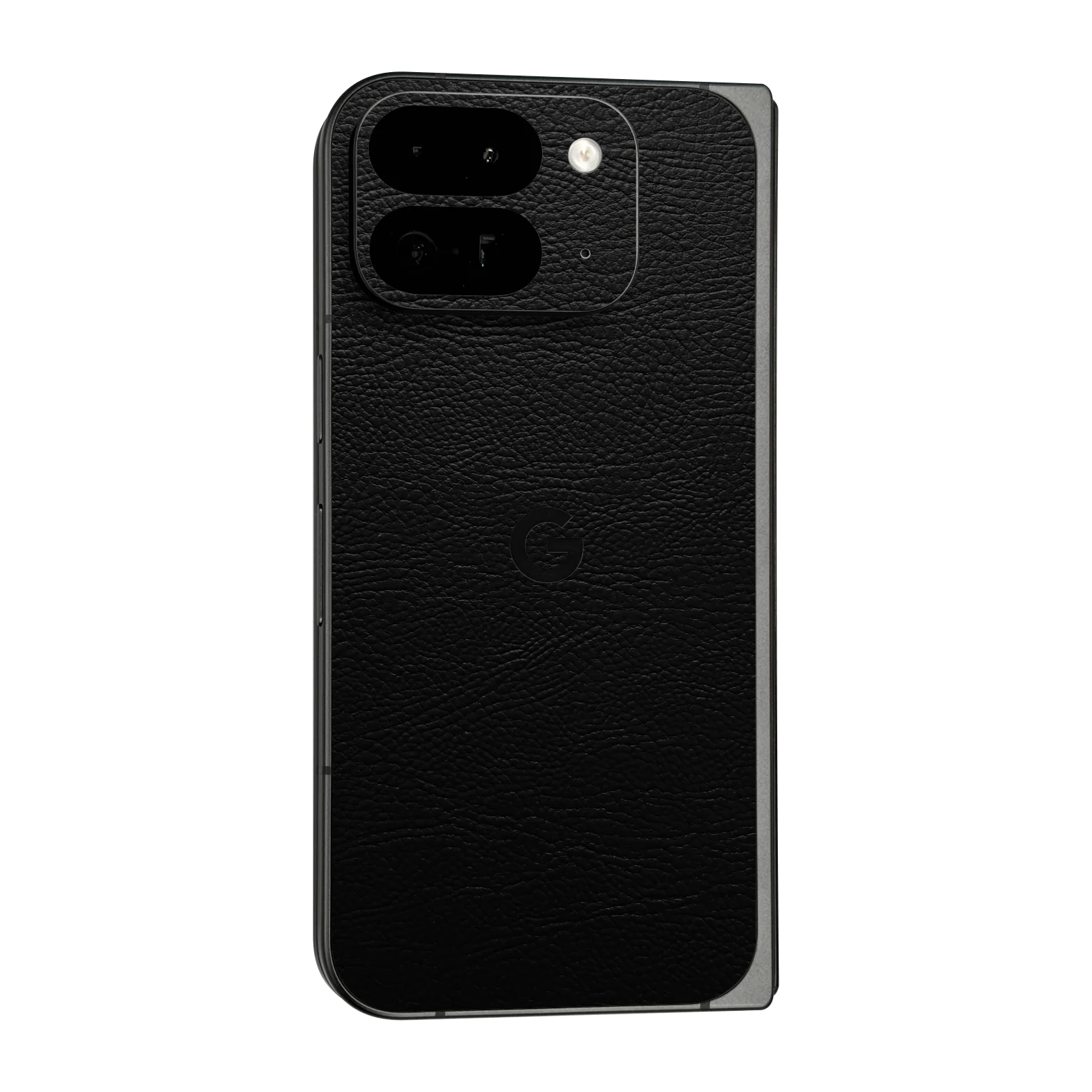 Google Pixel 9 Pro FOLD - LUXURIA RIDERS Black LEATHER Textured Skin