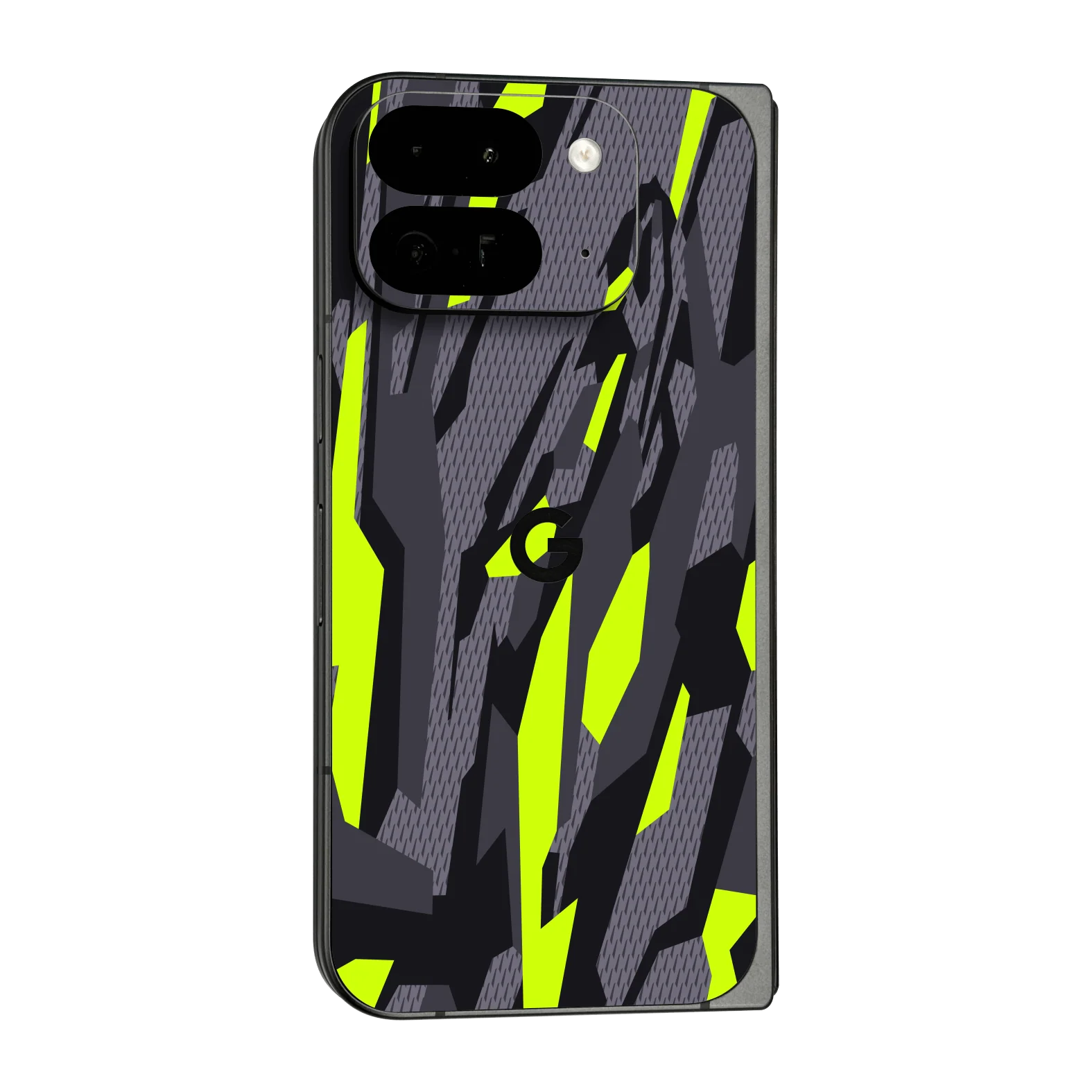Google Pixel 9 Pro FOLD - SIGNATURE Abstract Green CAMO Skin