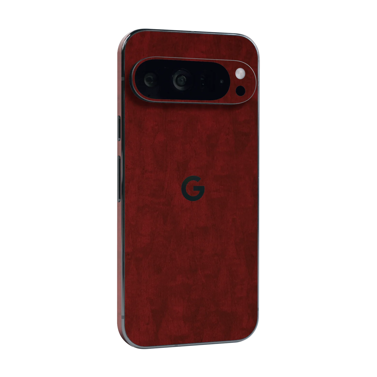 Google Pixel 9 Pro XL - LUXURIA Scarlet Satin Wood Skin