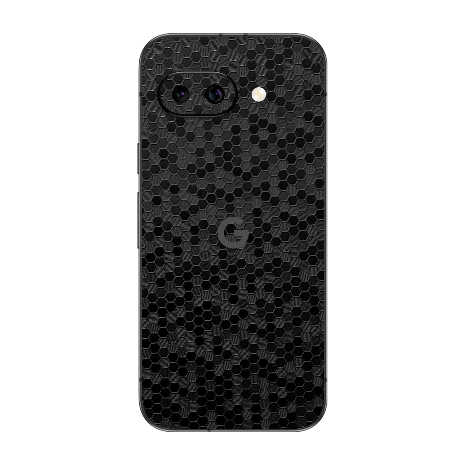 Google Pixel 9a LUXURIA BLACK HONEYCOMB 3D TEXTURED Skin