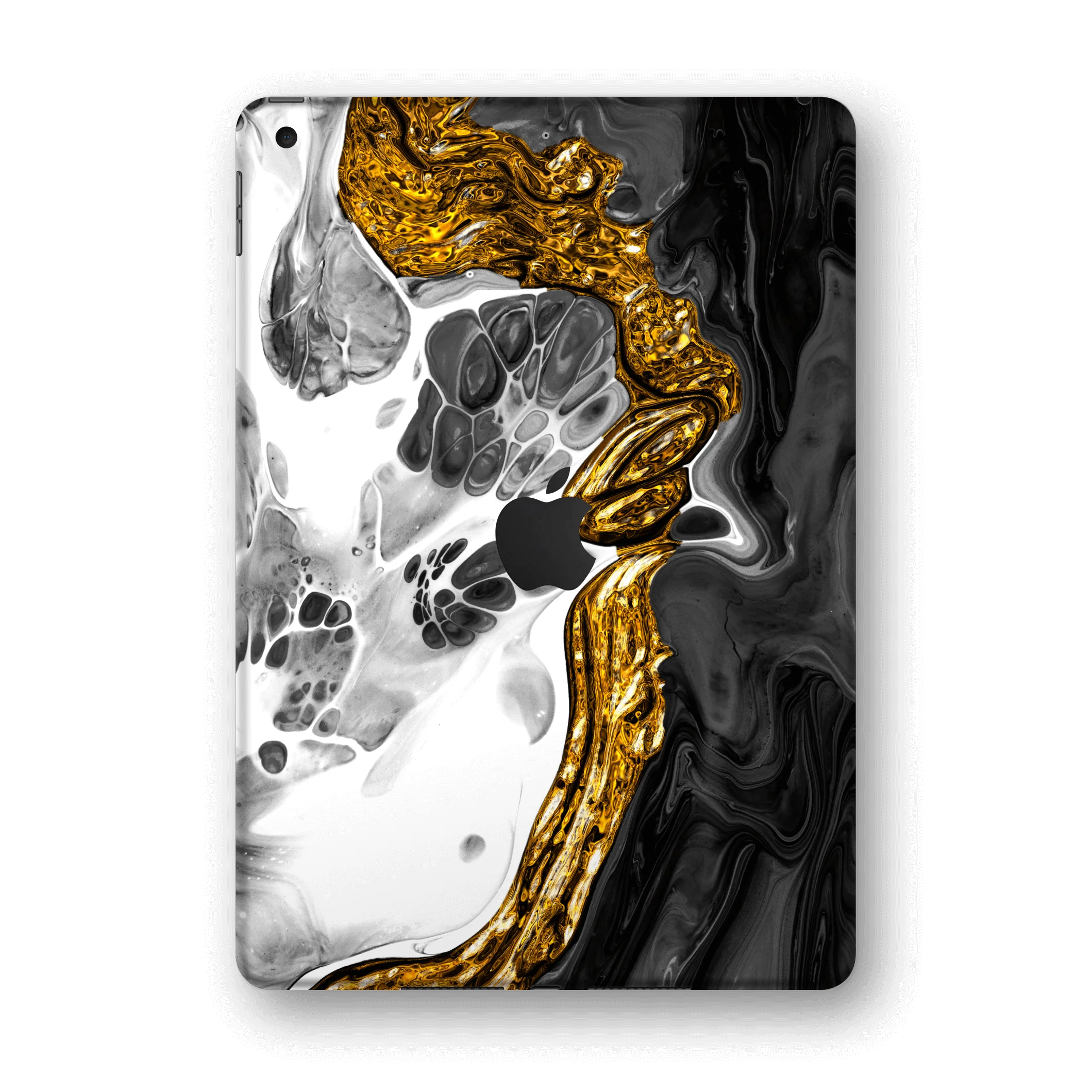 iPad 10.2" (8/9th Gen, 2020/2021) SIGNATURE Abstract MELTED Gold Skin