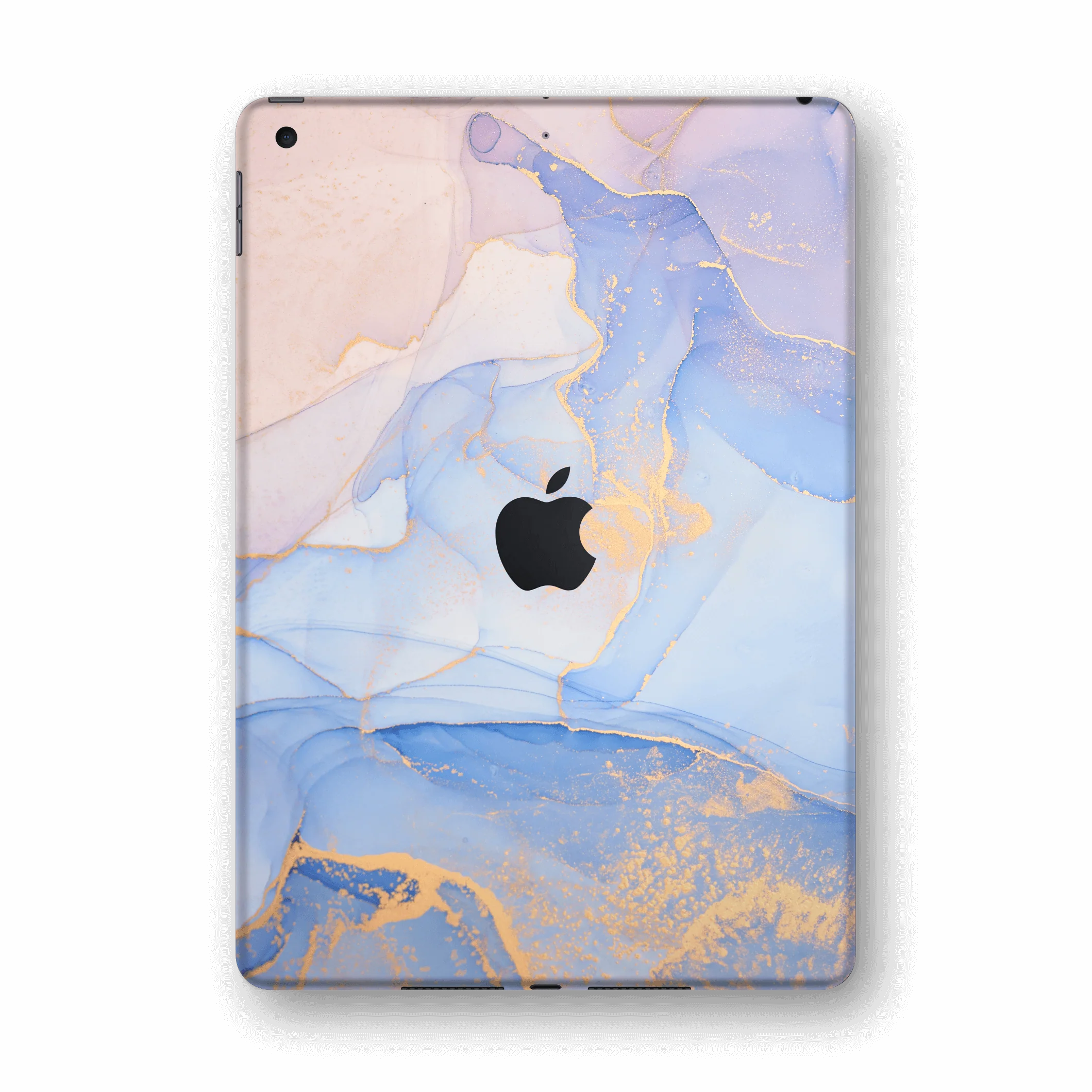 iPad 10.2" (8/9th Gen, 2020/2021) SIGNATURE AGATE GEODE Pastel-Gold Skin