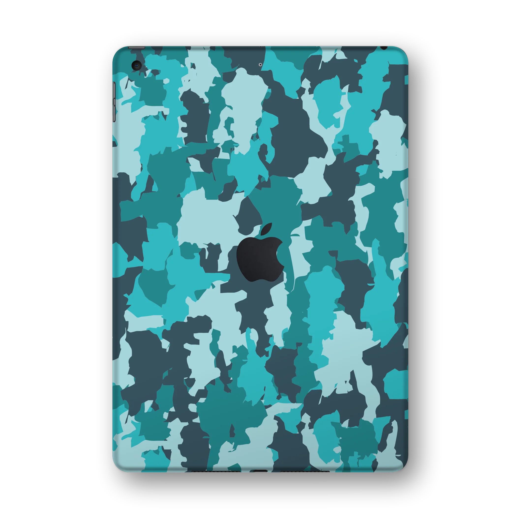 iPad 10.2-inch (7th Gen, 2019) SIGNATURE Camouflage Turquoise Skin