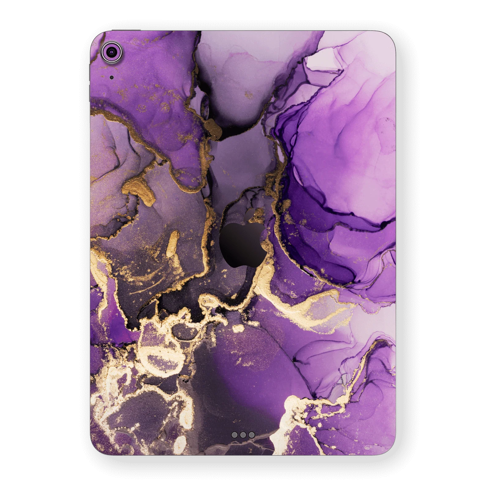 iPad Air 11” (M3) SIGNATURE AGATE GEODE Purple-Gold Skin