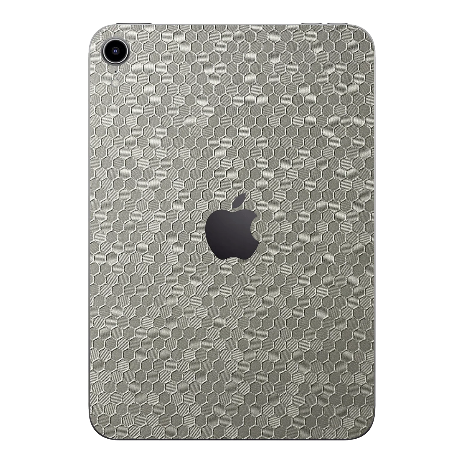 iPad MINI 6 (2021) LUXURIA 3D TEXTURED SILVER HONEYCOMB Skin