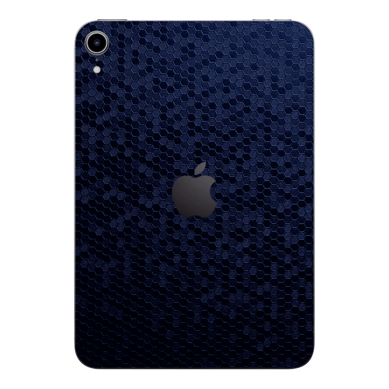 iPad mini 7 LUXURIA Navy Blue HONEYCOMB 3D TEXTURED Skin