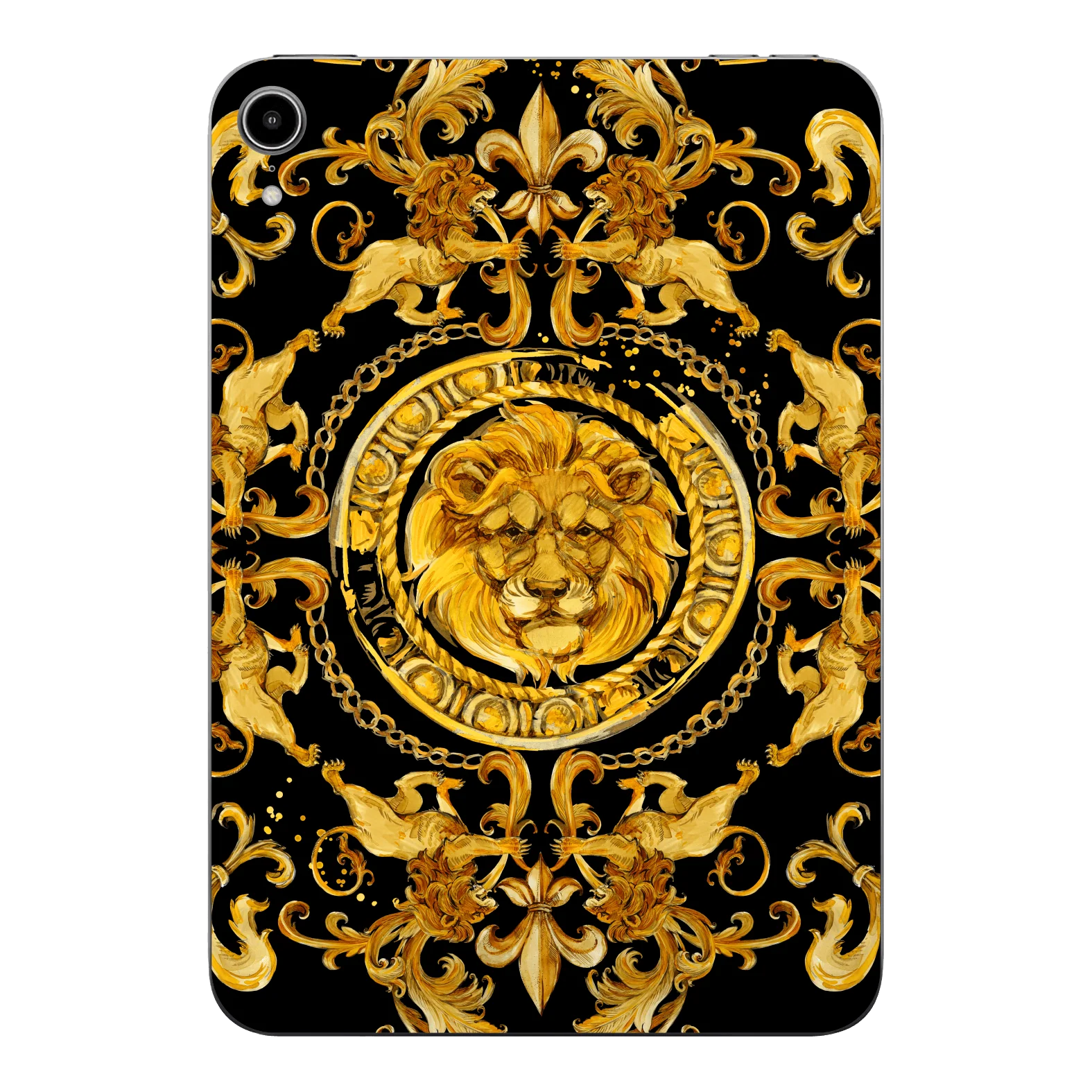 iPad mini 7 SIGNATURE Baroque Gold Ornaments Skin
