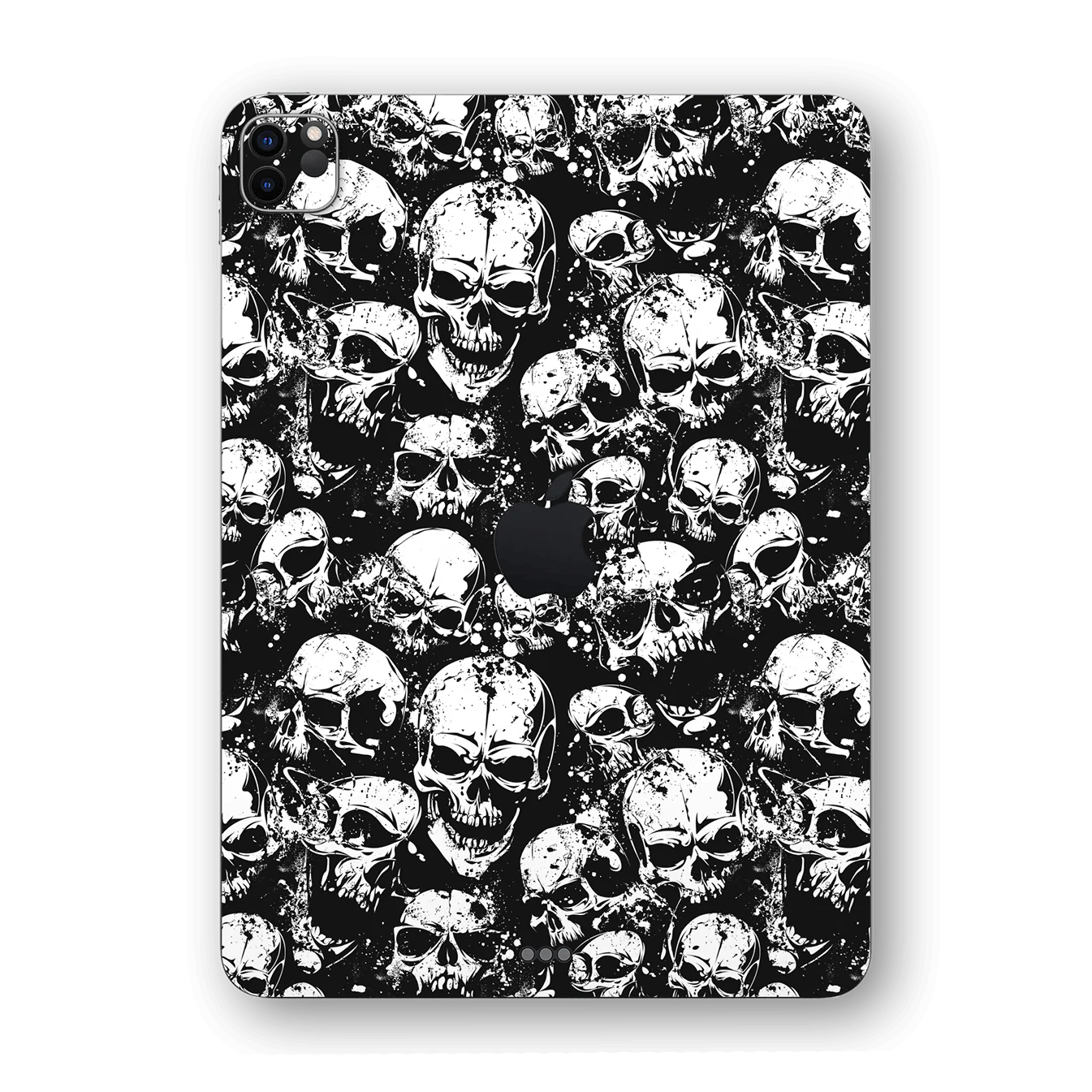 iPad PRO 11" (2020) SIGNATURE Black & White SKULL Skin