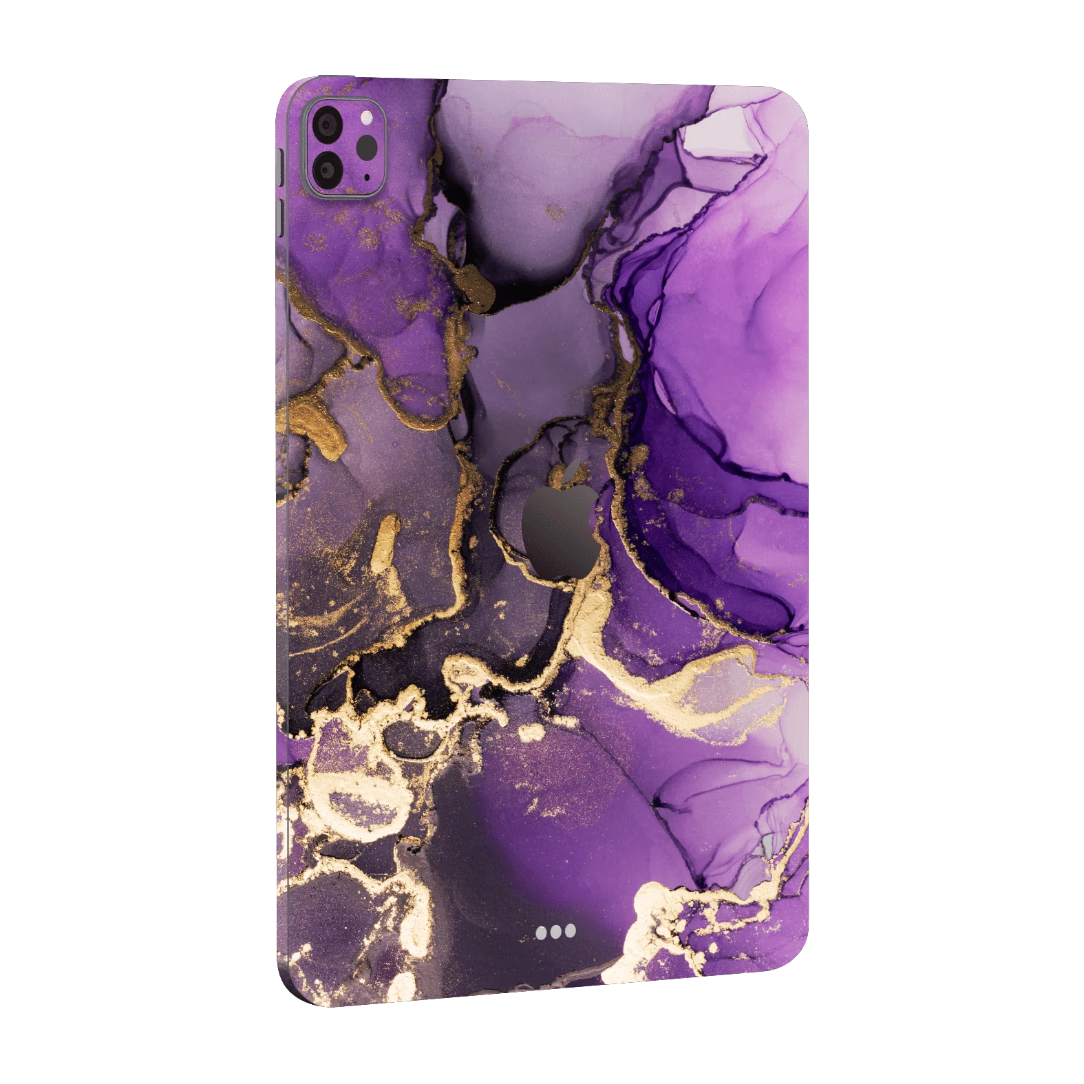 iPad PRO 12.9” (M2, 2022) SIGNATURE AGATE GEODE Purple-Gold Skin