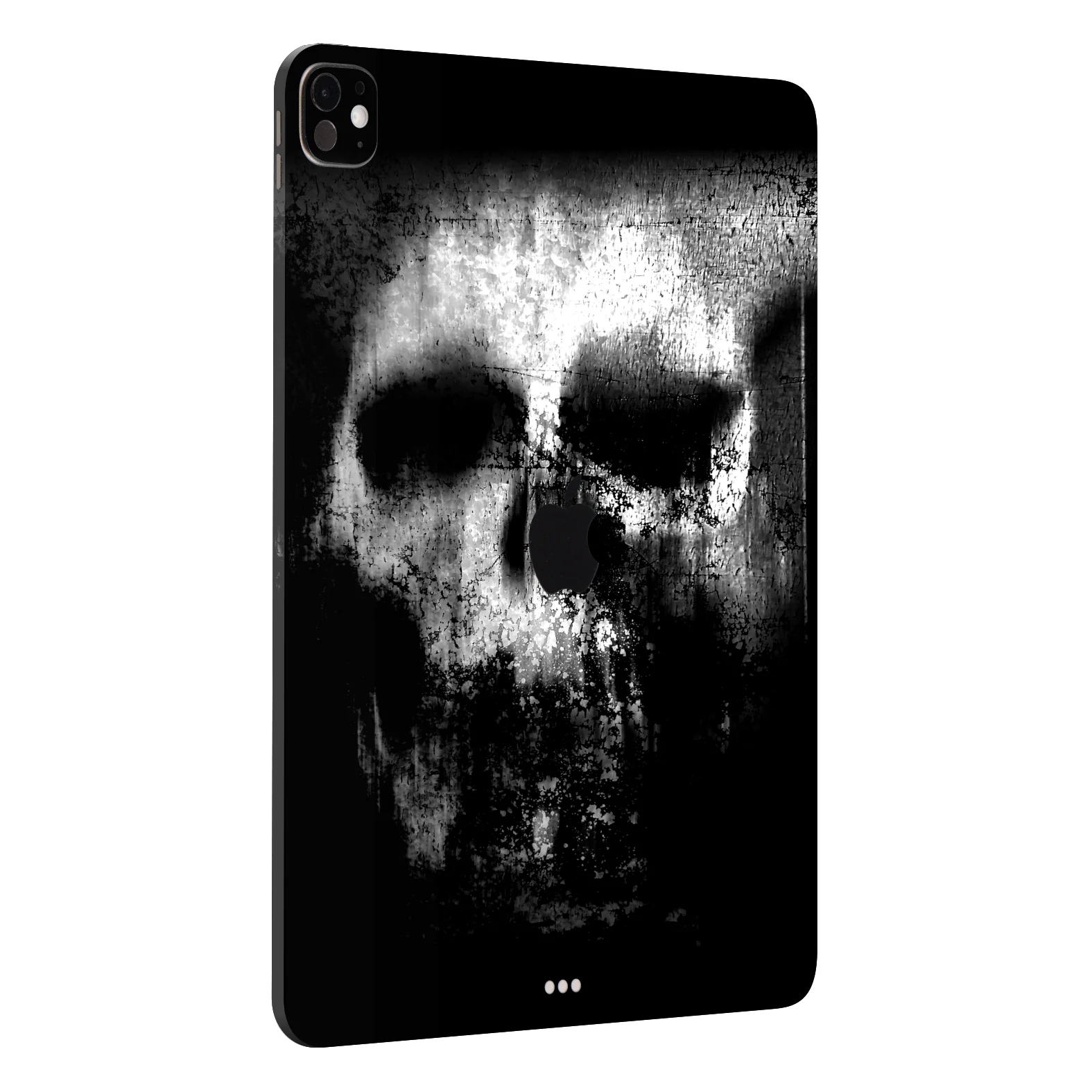 iPad PRO 13” (M4, 2024) SIGNATURE Horror Black & White SKULL Skin