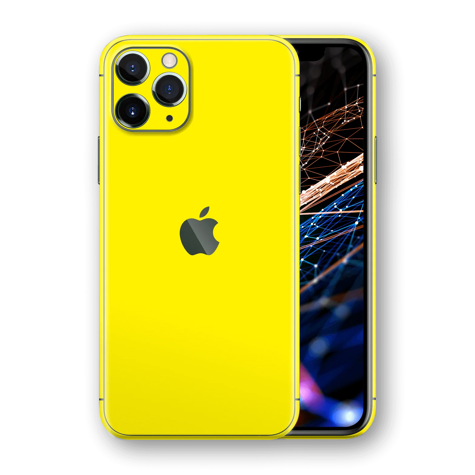 iPhone 11 PRO GLOSSY Lemon Yellow Skin