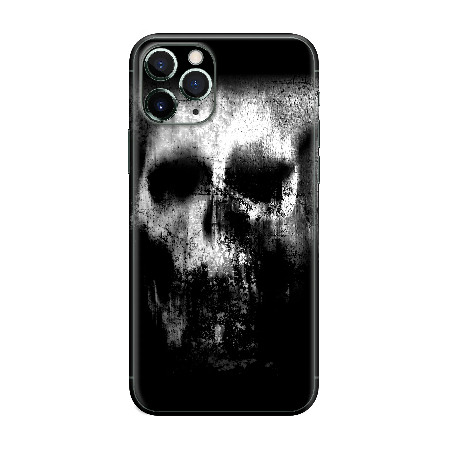 iPhone 11 Pro MAX SIGNATURE Horror Black & White SKULL Skin