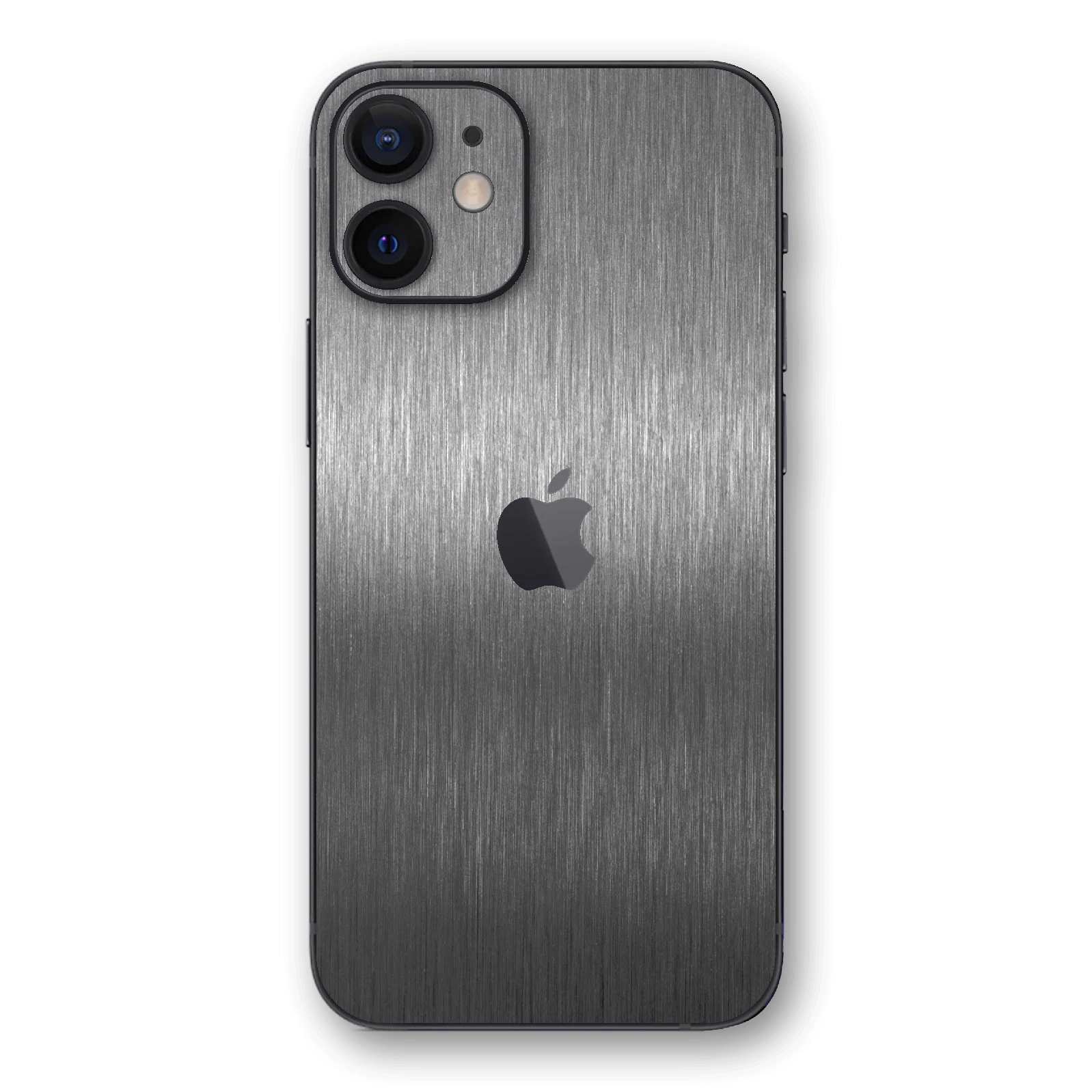 iPhone 12 BRUSHED TITANIUM Metallic Skin