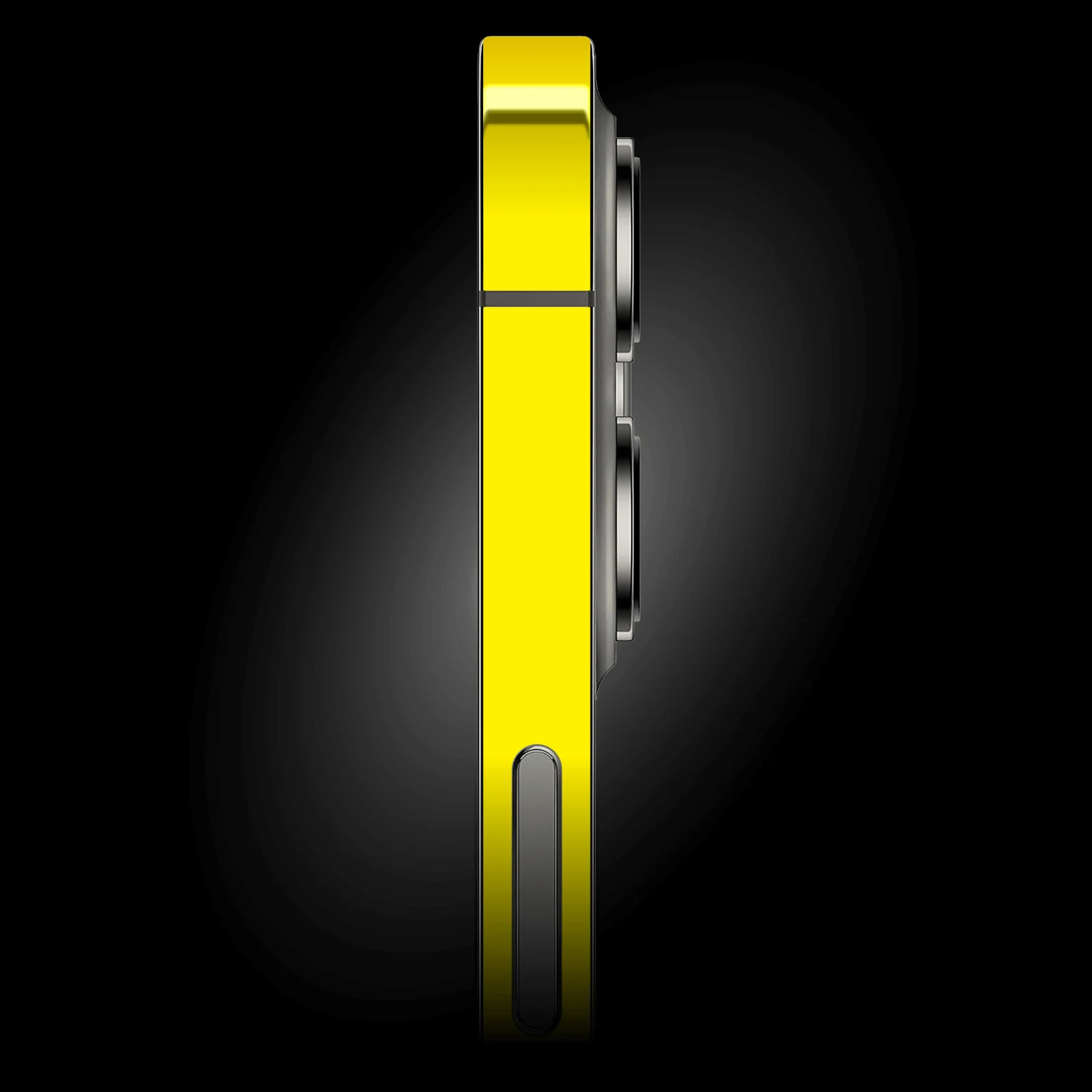 iPhone 12 GLOSSY Lemon Yellow Skin - Image 2