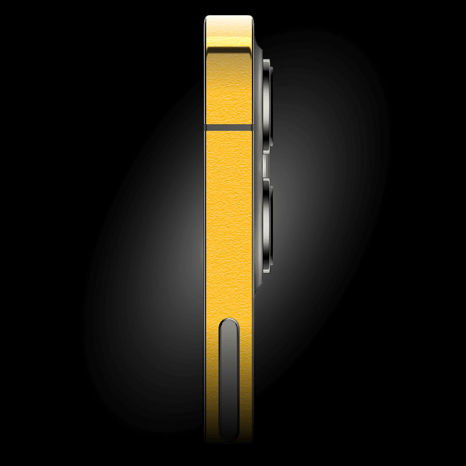 iPhone 12 MINI LUXURIA Tuscany Yellow Textured Skin - Image 2