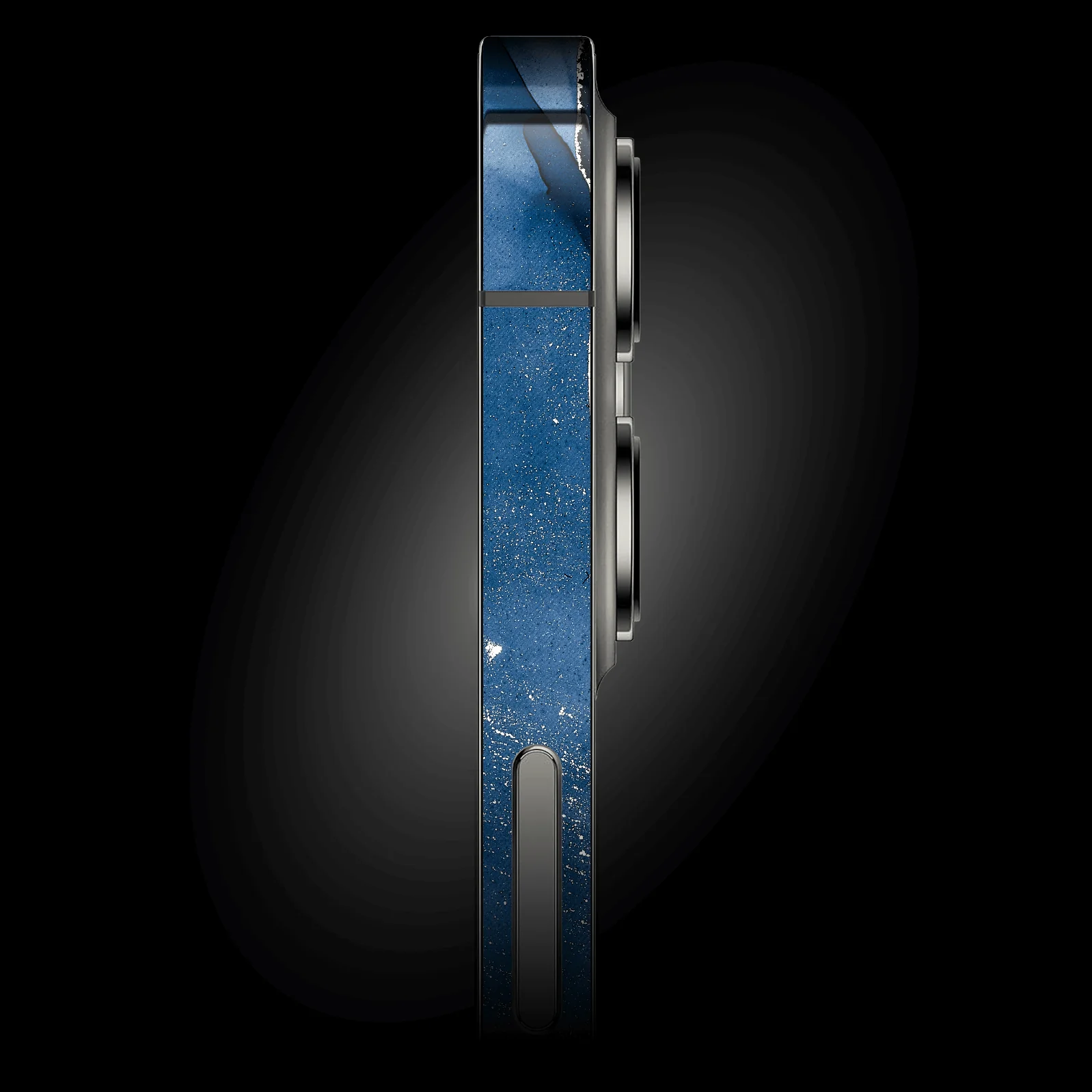 iPhone 12 MINI SIGNATURE AGATE GEODE Dark Blue Skin - Image 2
